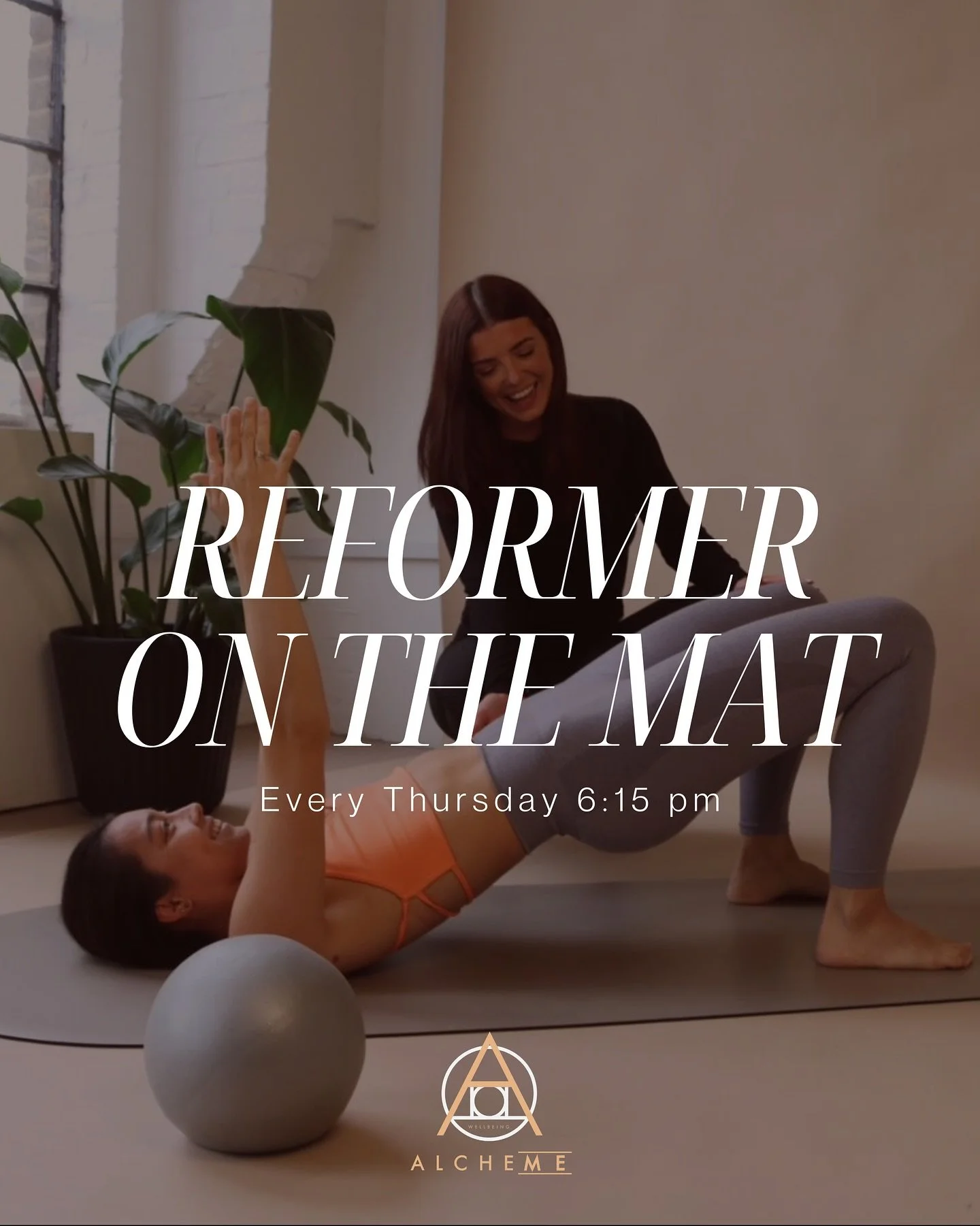 Reformer on the Mat with @vero_pilates_uk ✨
A 45-minute dynamic Pilates class that brings the intensity of the Reformer to your mat using resistance bands. Build strength, boost stability, and improve flexibility &mdash; all in one powerful session💪