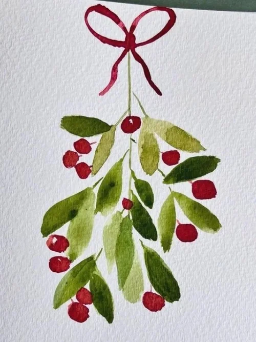 Sip & Paint Christmas Card Edition