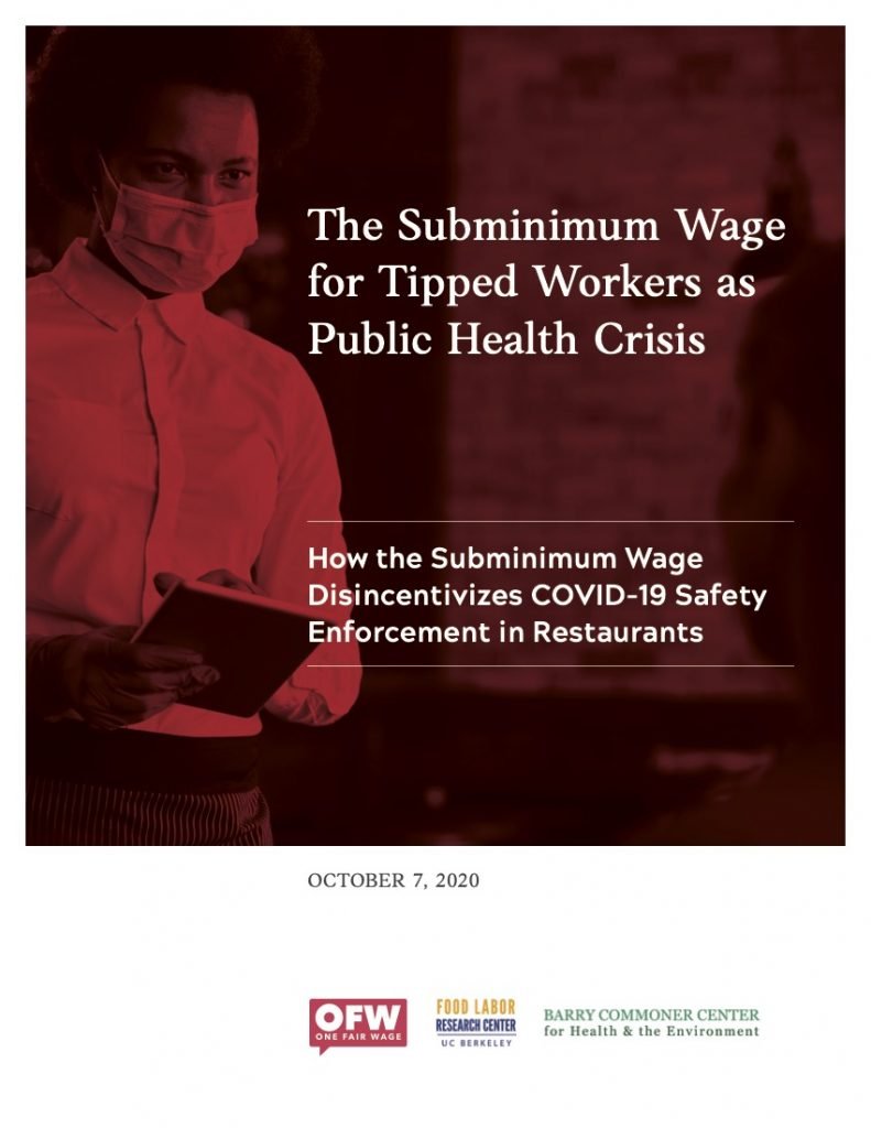 The Subminimum Wage for Tipped Workers as Public Health Crisis