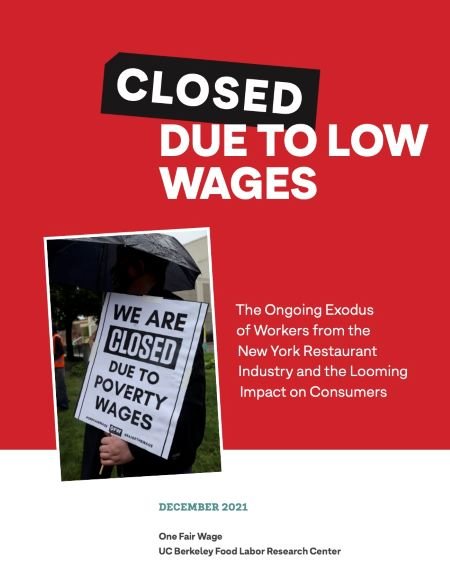 Closed Due to Low Wages