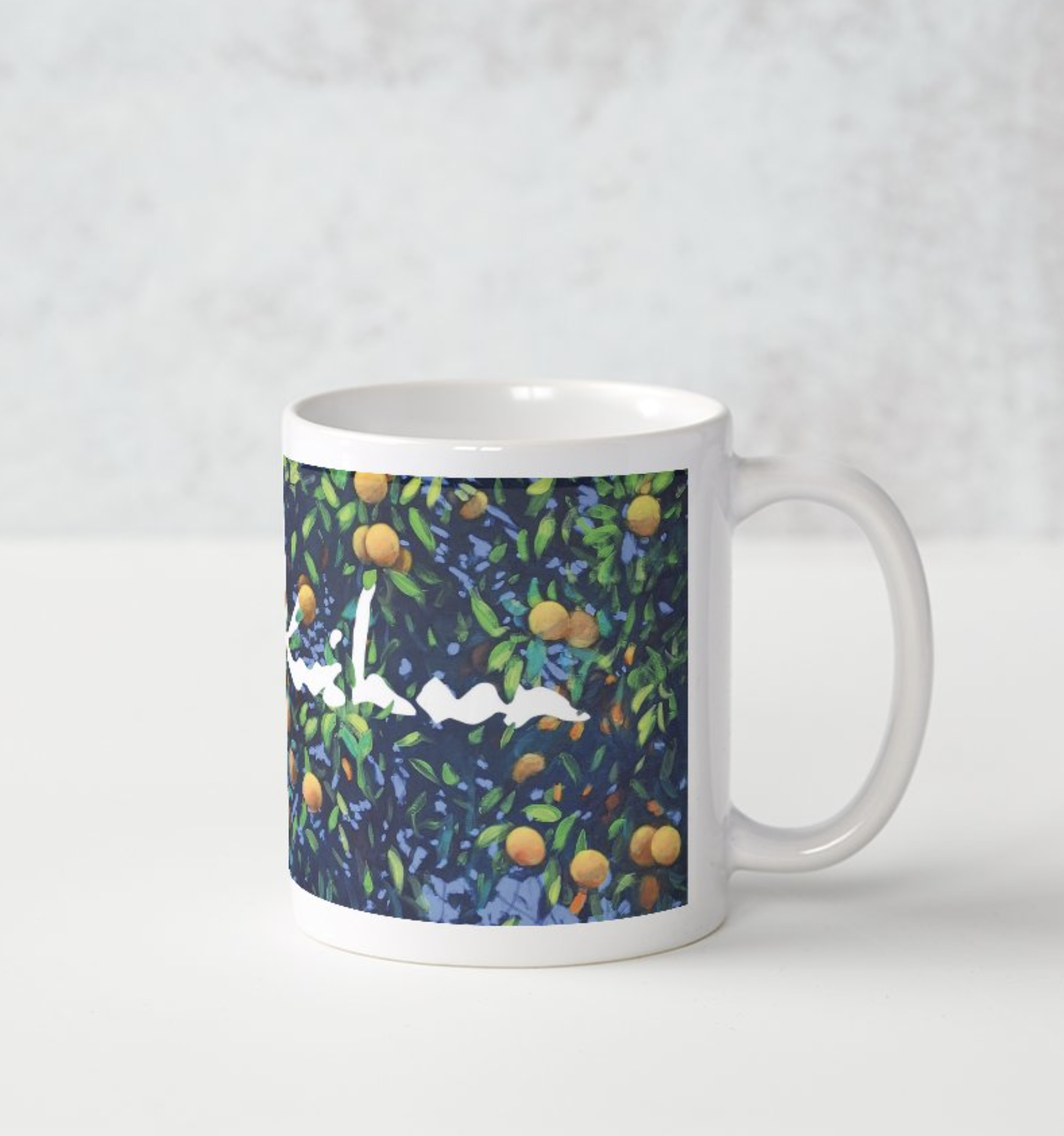 Orange Tree Mug