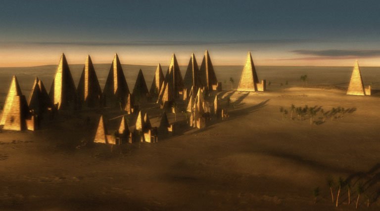 Nubische Pyramiden Meroe