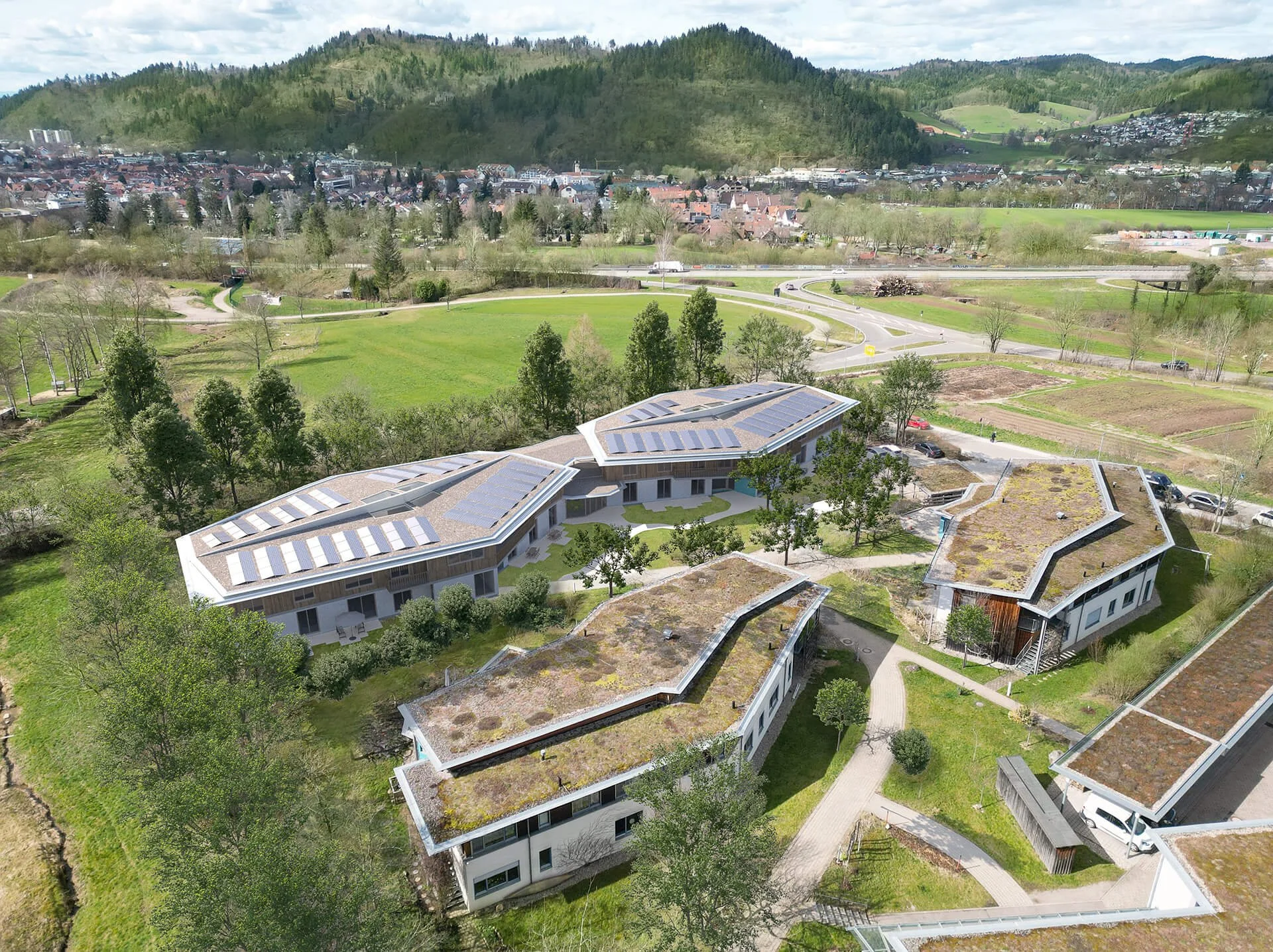 Architekturvisualisierung - Betreutes Wohnen Am Bruckwald Waldkirch