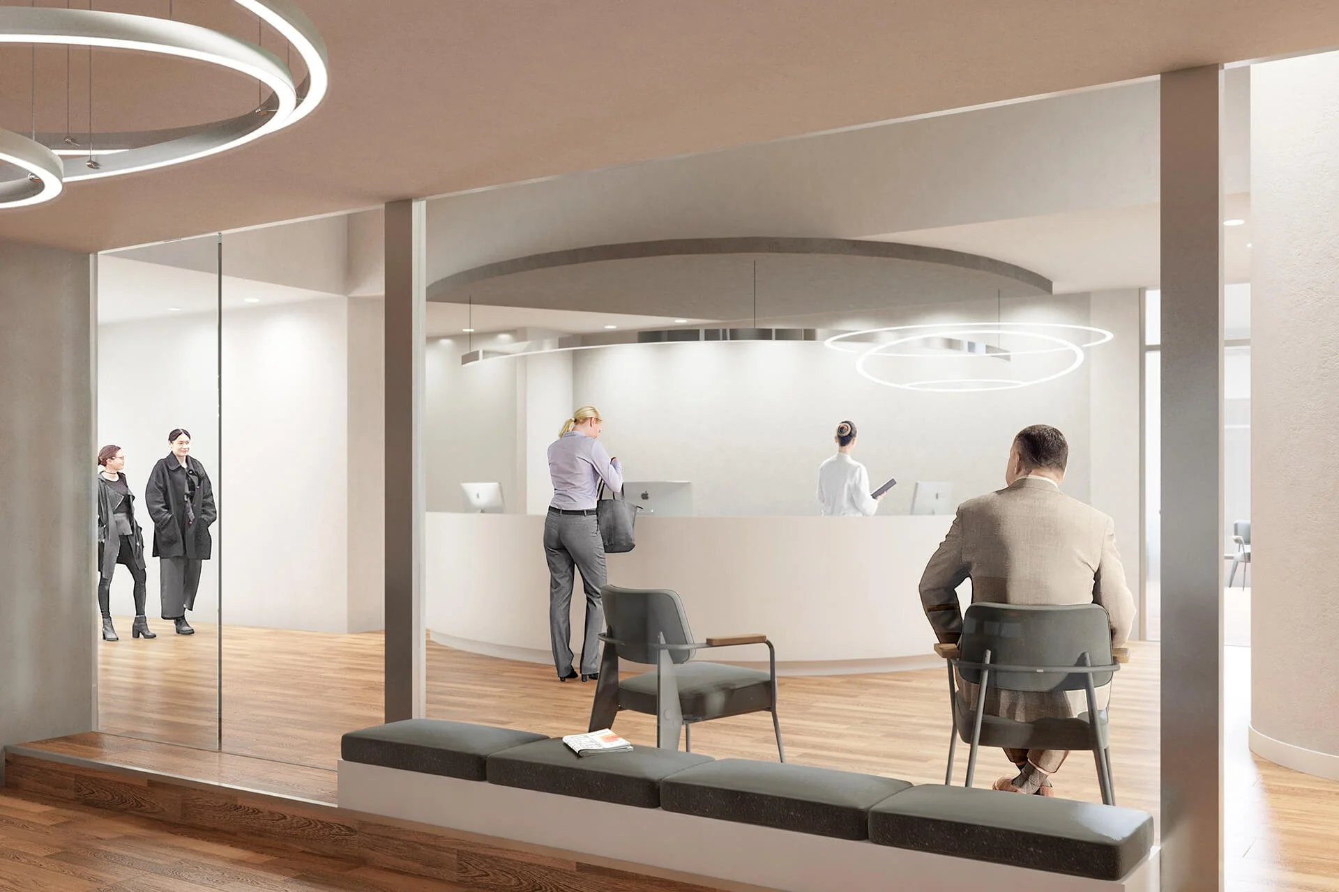 Innenraumvisualisierung - Arztpraxis Dental Soul Bonn