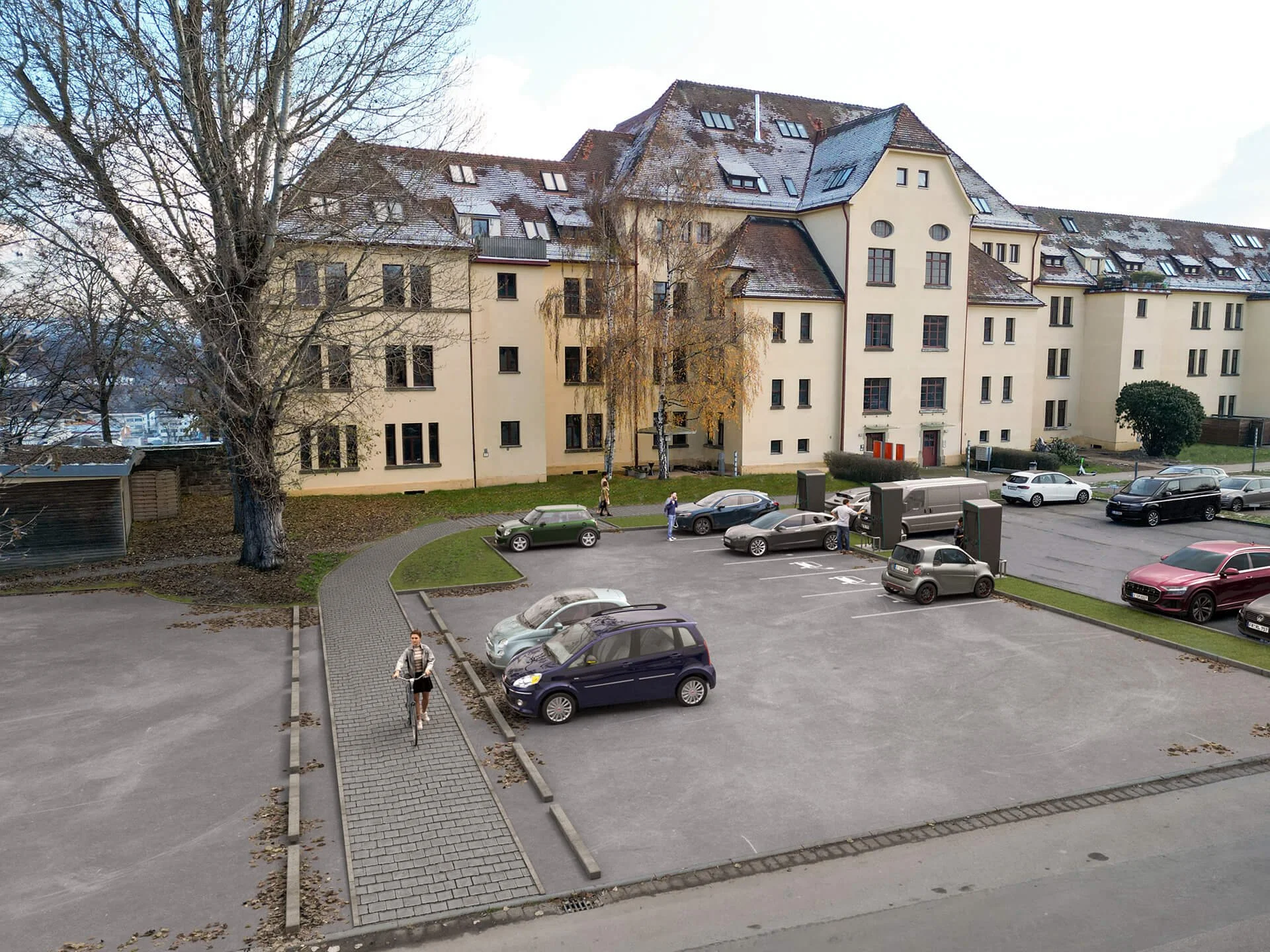 Infrastrukturvisualisierung - E-Ladepark Bad Cannstatt - Stadtwerke Stuttgart