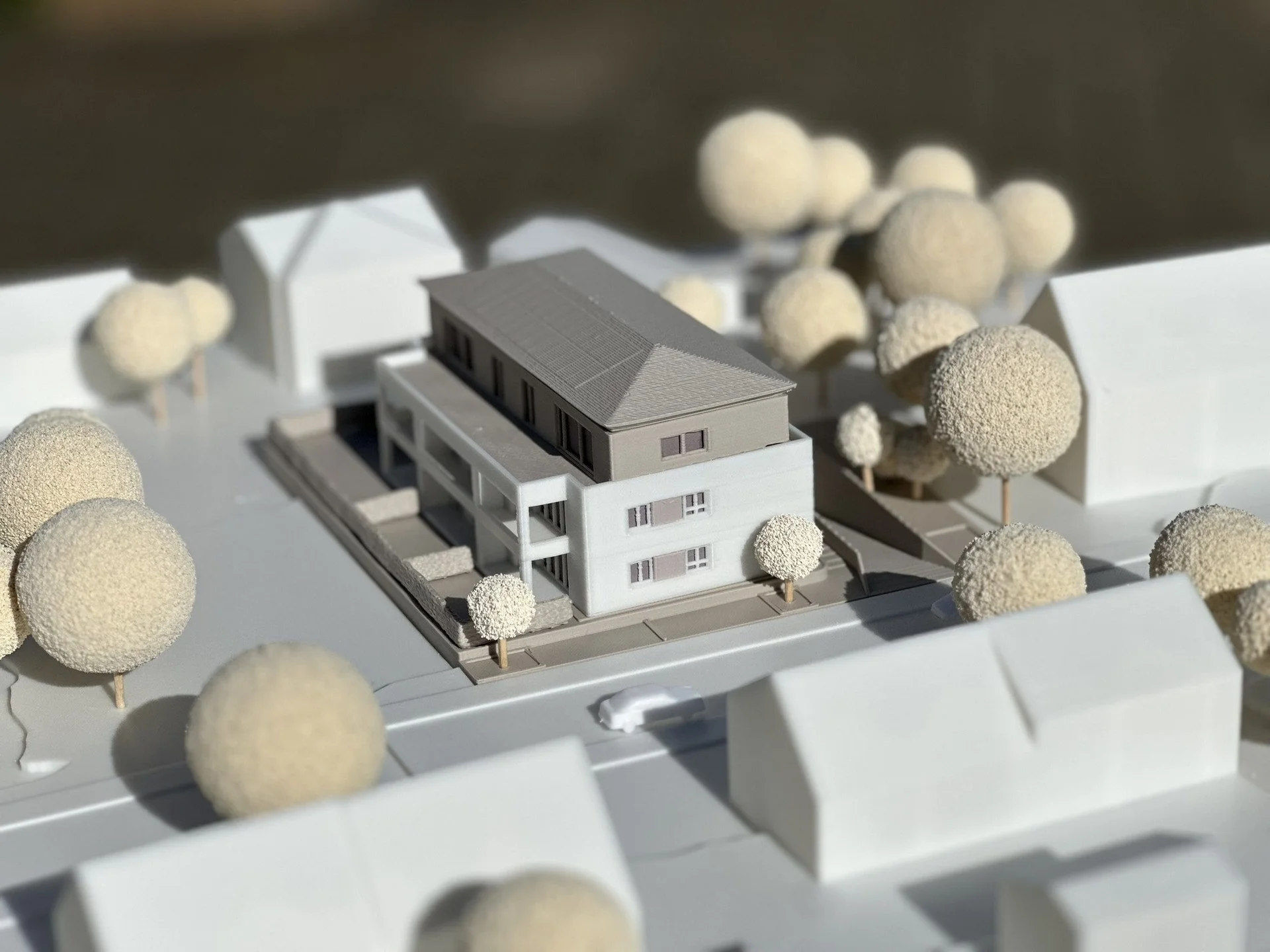 Architekturmodellbau im Wohnungsbau