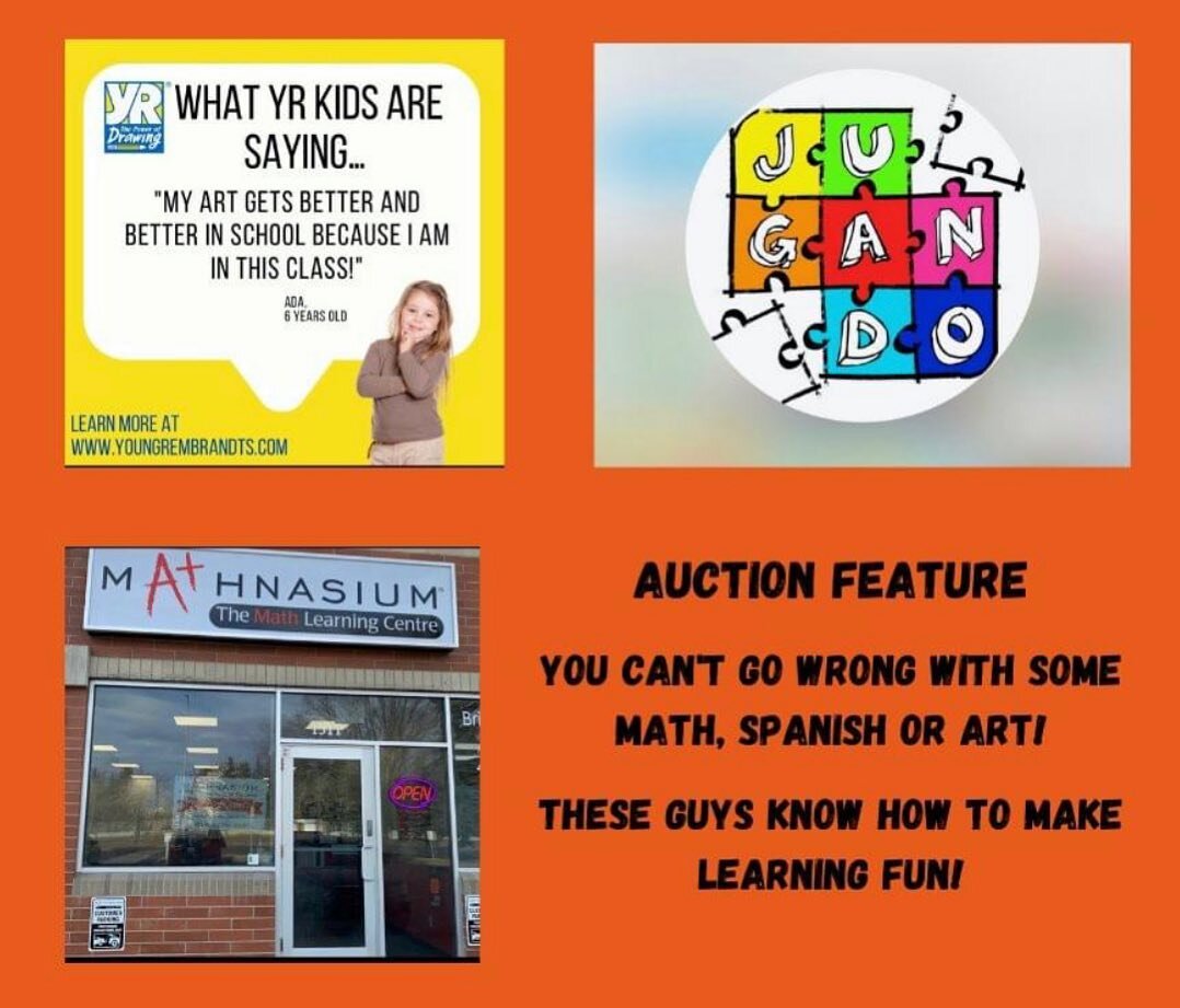 Thank you @yralberta @jugandoyyc and @calgary_north_mathnasium  for keeping our kids smart and creative, and for your wonderful donations!