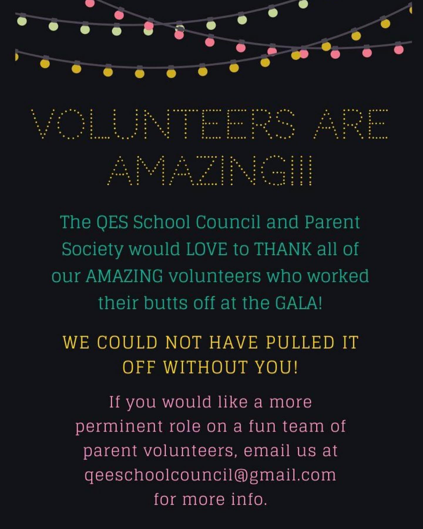 Email qeeschoolcouncil@gmail.com for more info on how you can get involved - we're always looking for more people to join in!