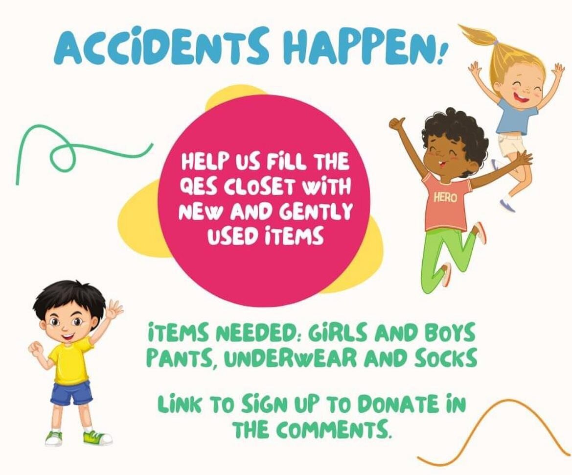 Please use the following link to sign up to bring in some kids clothing for emergencies!
https://www.signupgenius.com/go/60B084DAAA82CA13-sometimes 

(Live link in stories)