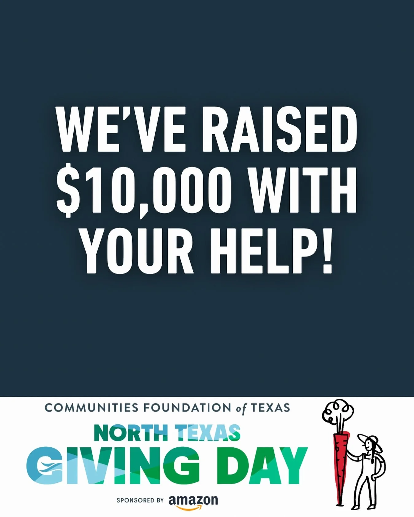 💛 Thank You, Dallas! 💛
You helped us raise $10,403 this North Texas Giving Day &mdash; and we&rsquo;re not done yet!

Good Local Markets isn&rsquo;t just a place to shop &mdash; it&rsquo;s where neighbors meet, farmers and ranchers thrive, and loca