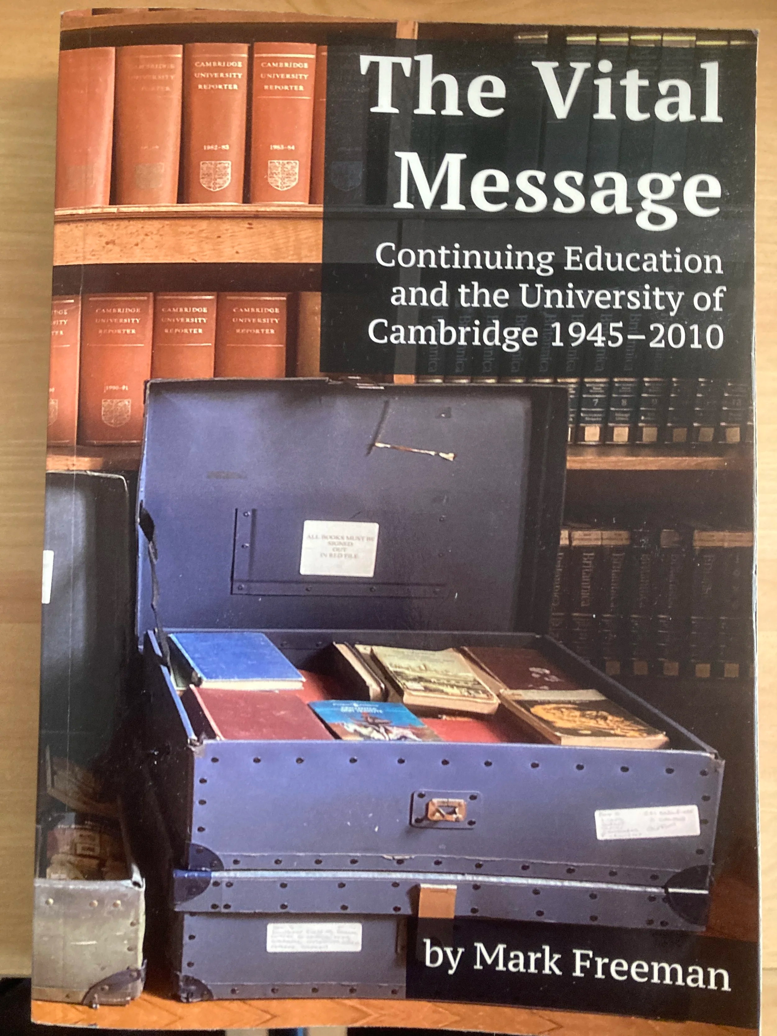 Episode 84. The Vital Message: Continuing Education in Cambridge