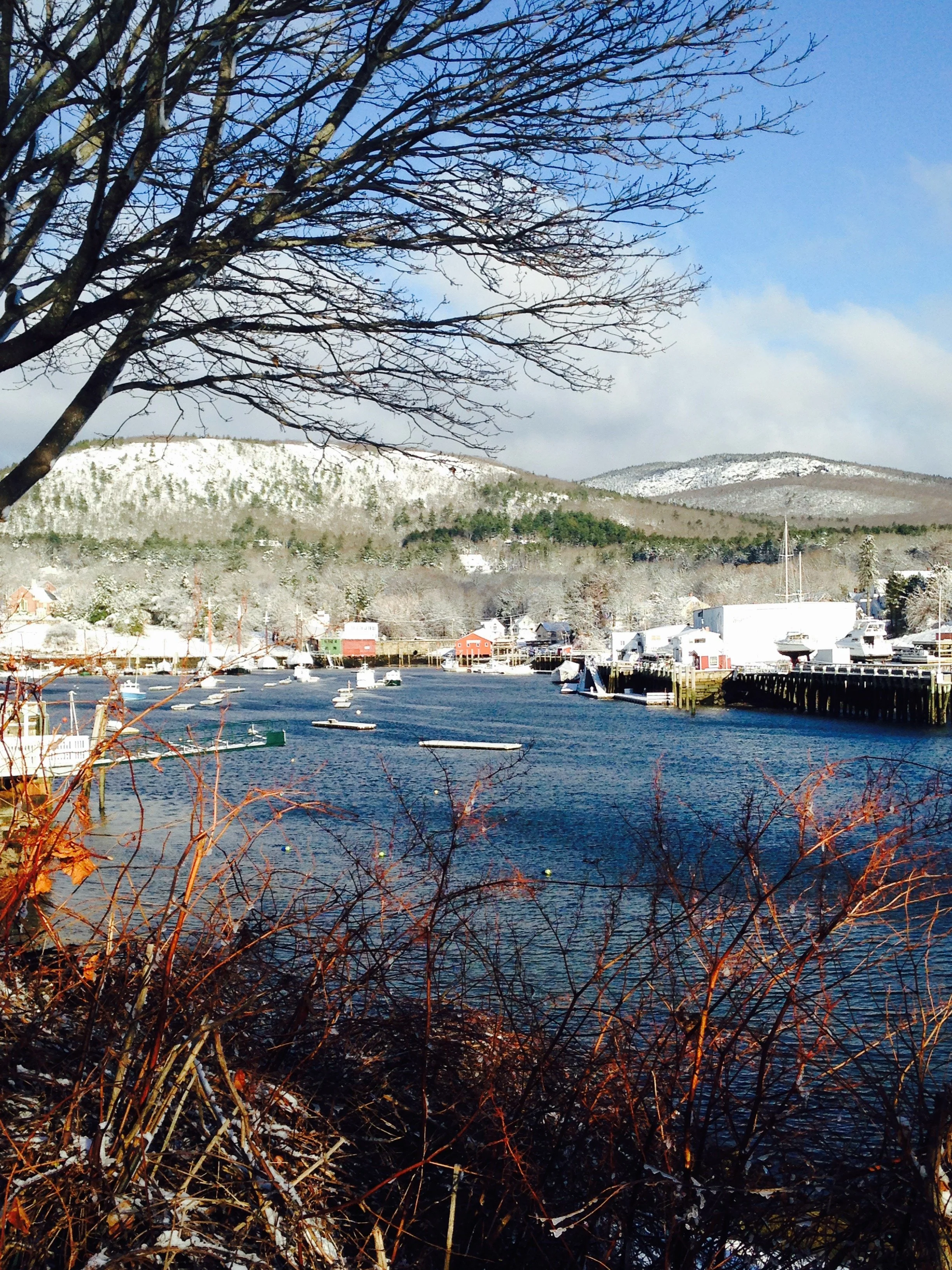 Boatyard christmas eve