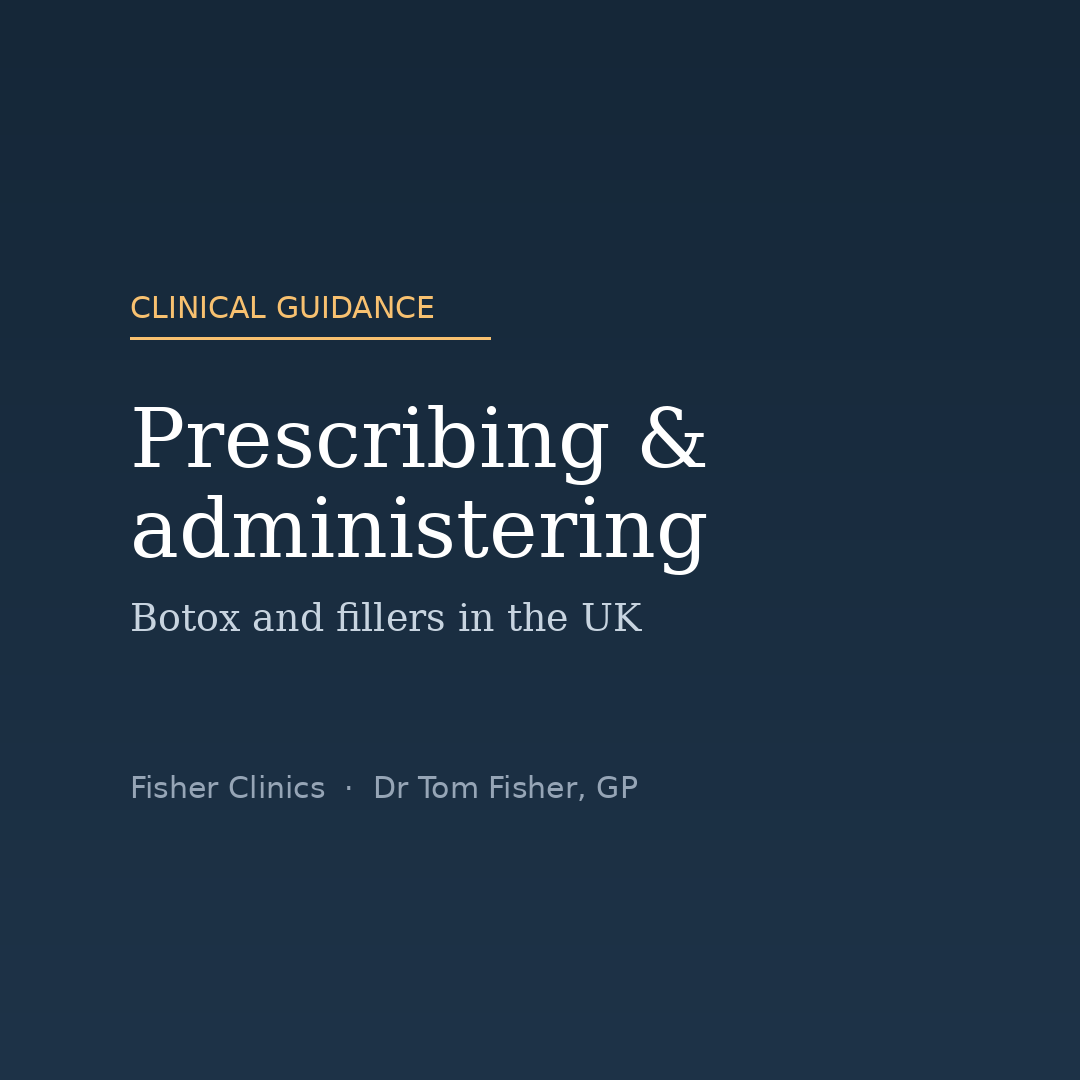 Who Can Prescribe and Administer Botox and Fillers in the UK? A Clear Guide (2026)