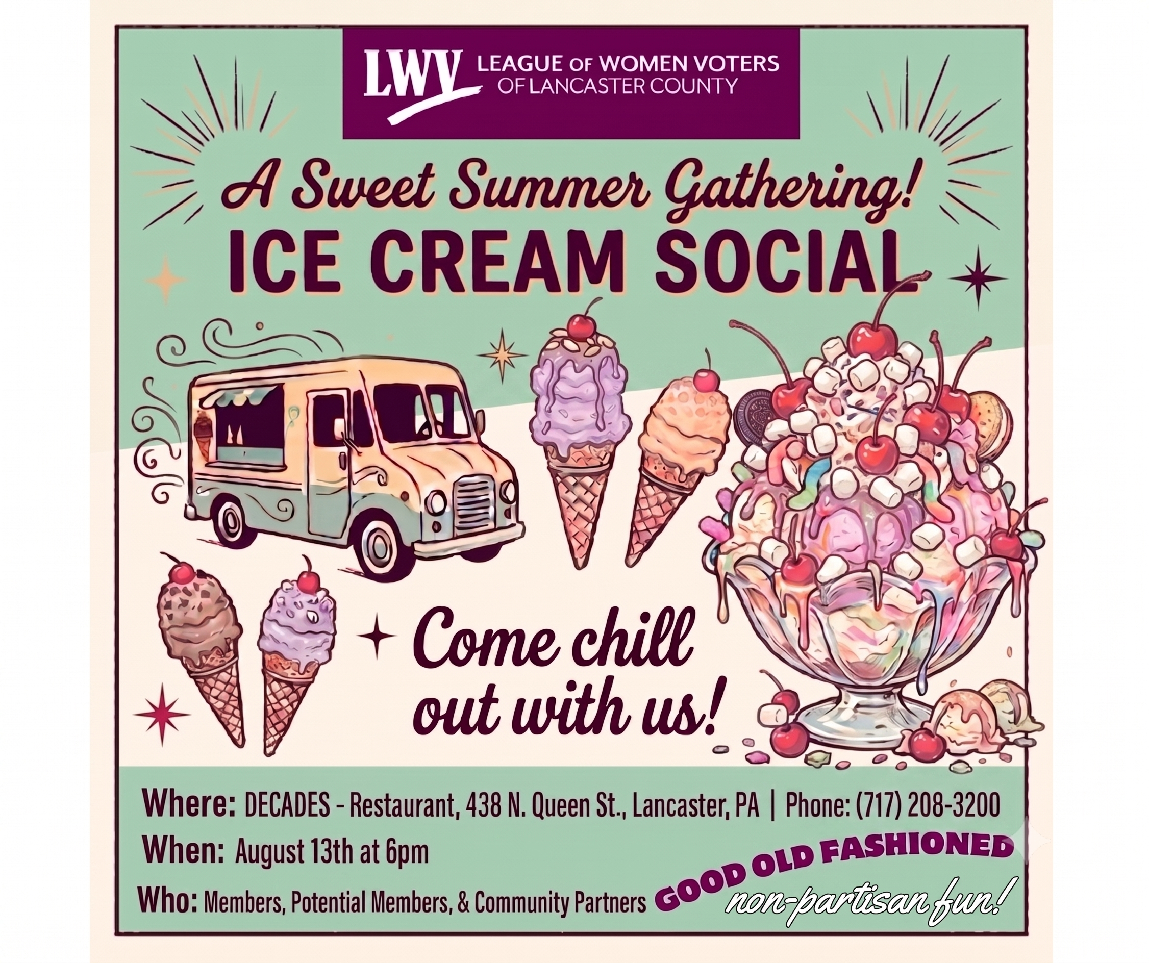 Decades Ice Cream Social