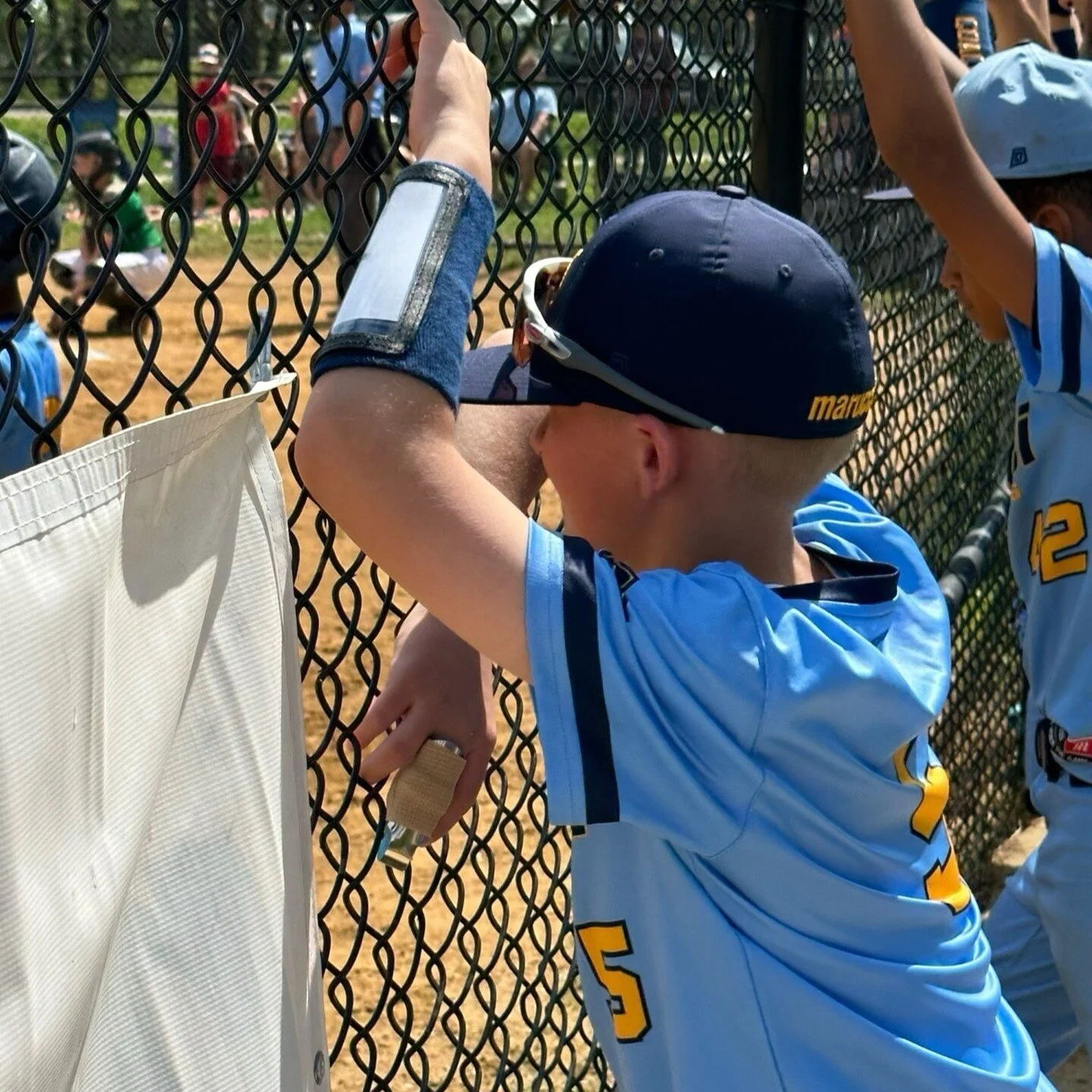 Injuries are hard.  Injuries as an athlete can be crushing.  Through the difficult times we have to dig deep!  Learning how to be a team player even from the bench has been a valuable lesson.  Cheering from the sidelines, encouraging teammates, and h