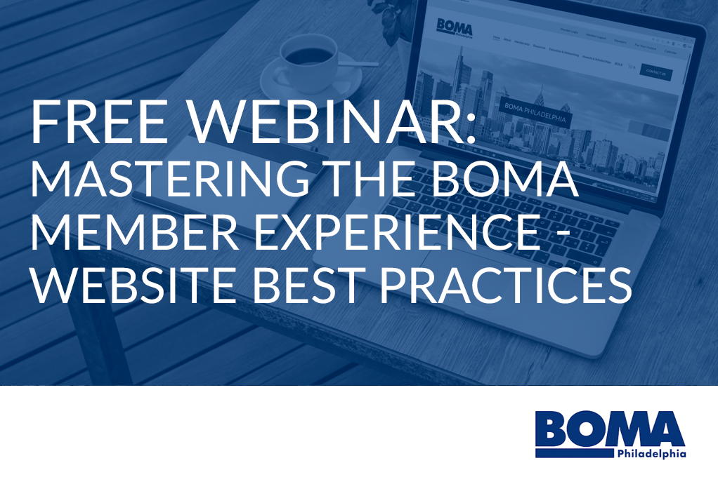 Mastering the BOMA Member Experience: Website Best Practices Webinar