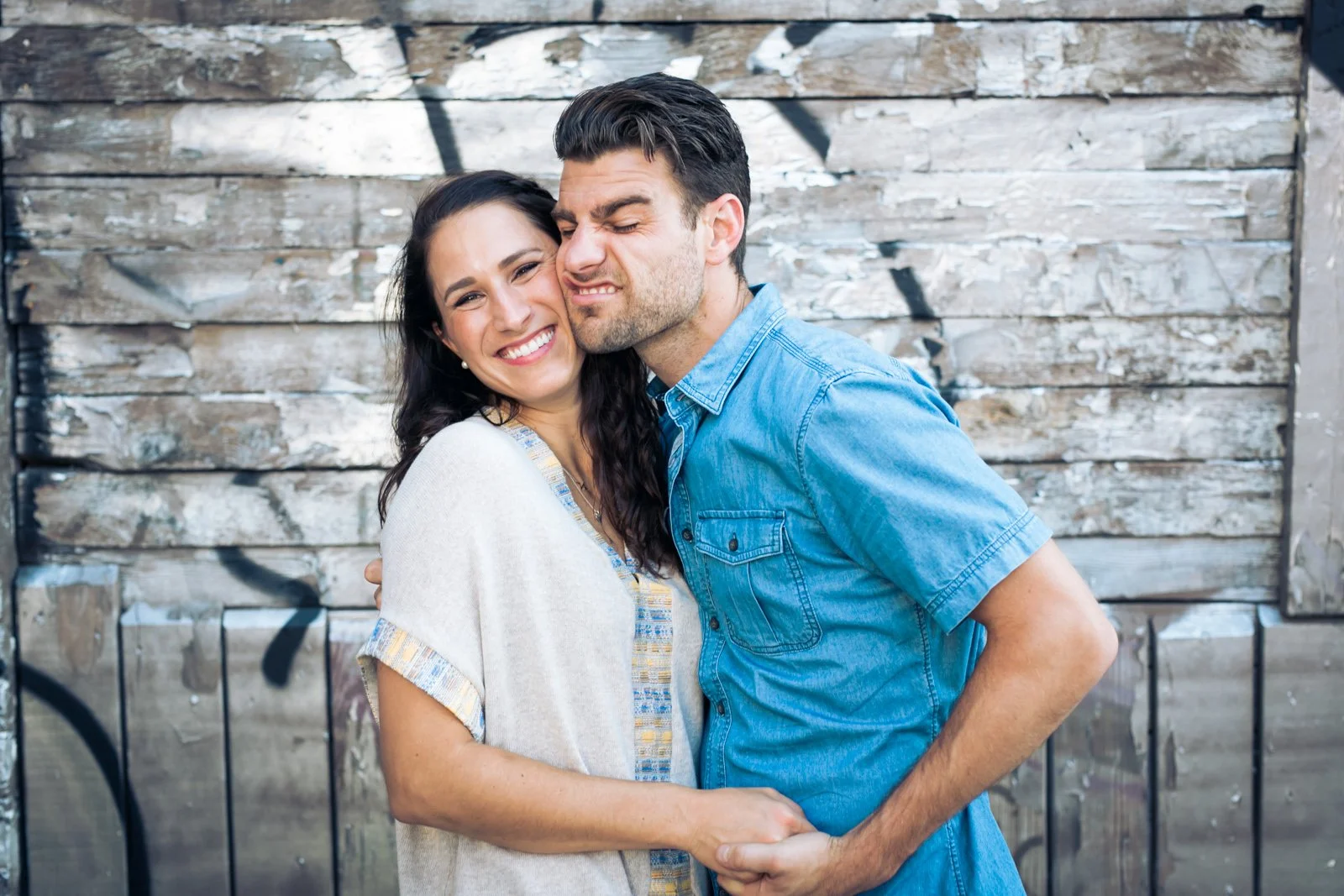 Chicago engagement session graffiti wall Wedding photographer near me 