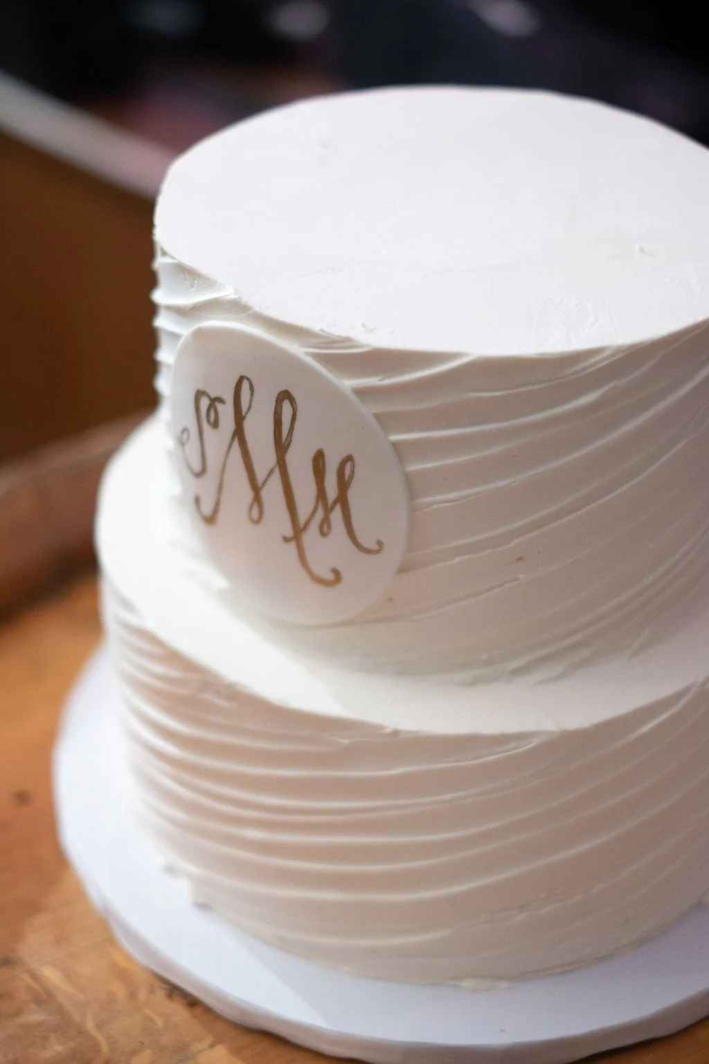 Chicago City Winery wedding cake photography