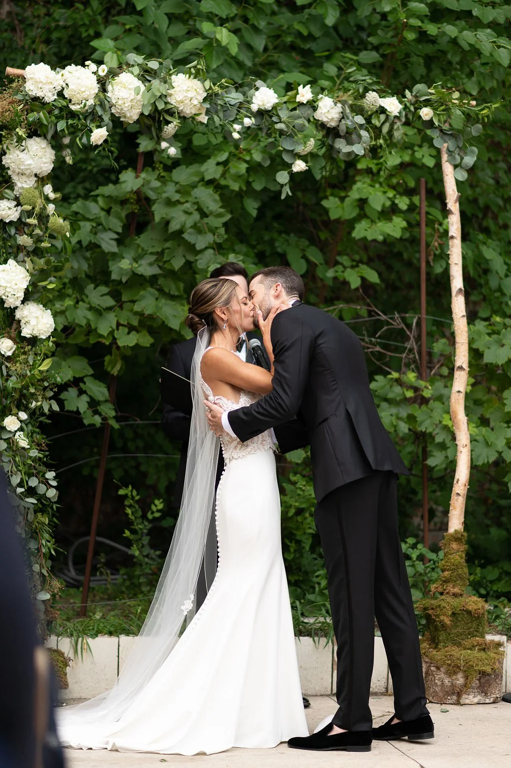 You may kiss the bride wedding photography