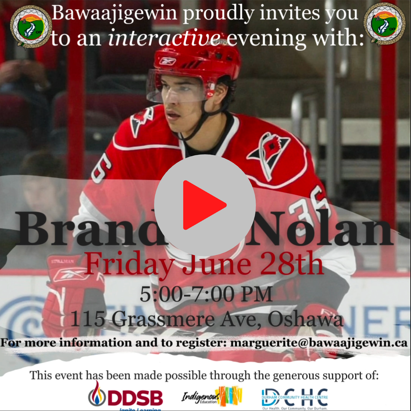 An Interactive Evening with Brandon Nolan: Friday June 28th