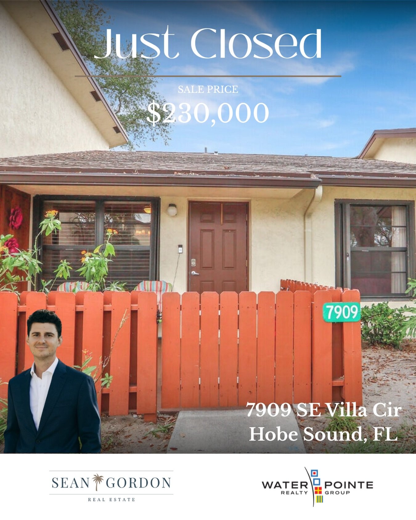 Just closed on this Villas of Hobe Sound condo. Happy to have helped my clients find their South Florida getaway! 

7909 SE Villa 
Hobe Sound, FL 

Sold for $230,000

Represented Buyer 

.
.
.
#hobesoundrealestate #jupiterrealtor
