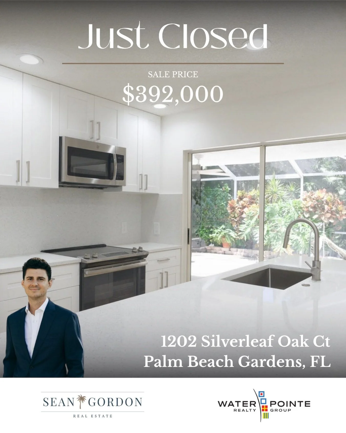 Just closed on this 2 Bedroom 2 Bathroom townhome in Sun Terrace at The Oaks. This was a special one because I got help my family buy their first home. 

1202 Silverleaf Oak Court
Palm Beach Gardens 

Sold for $392,000

Represented Buyers

.
.
.
#pal