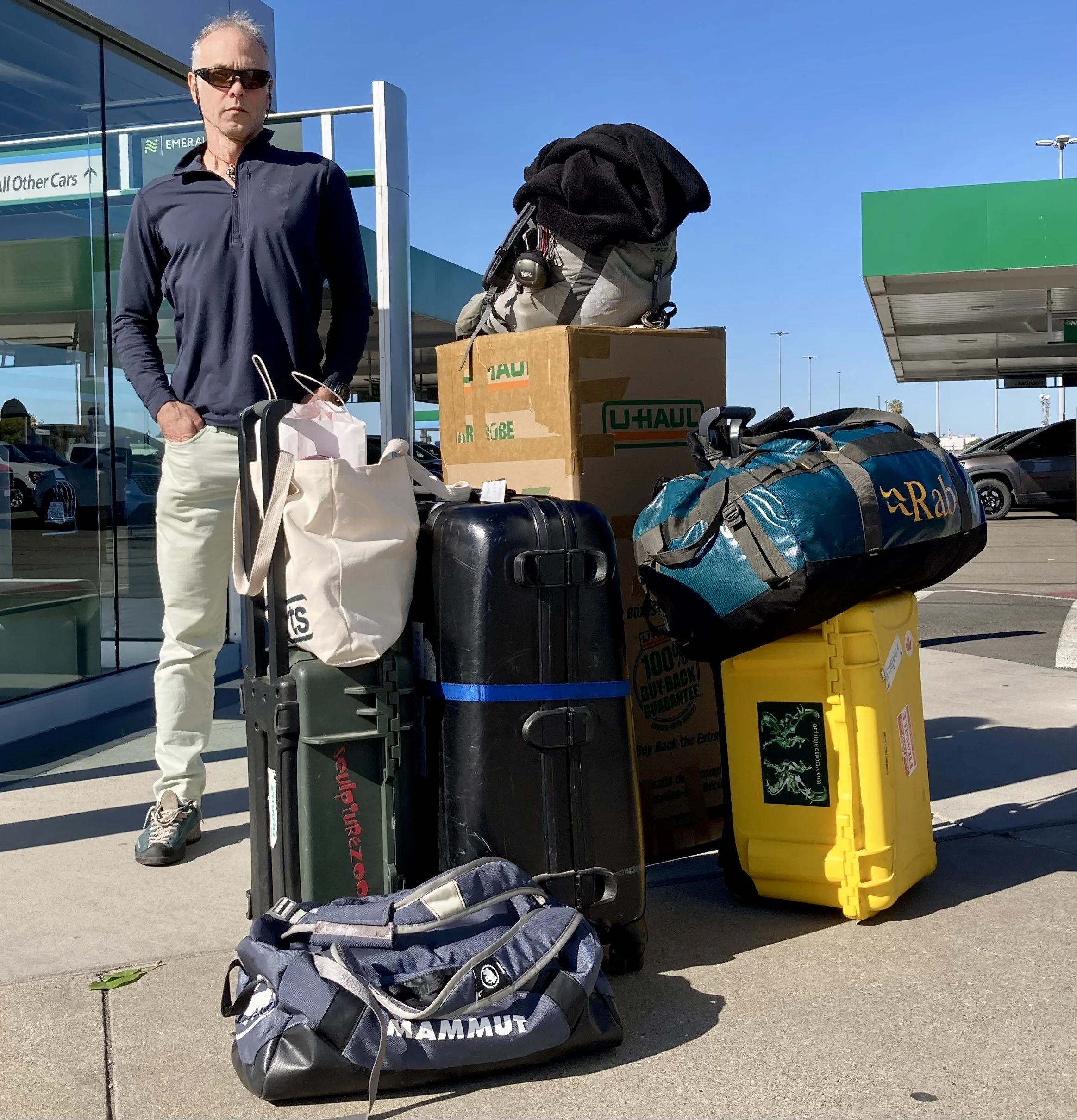 Packing Light (OAK airport)