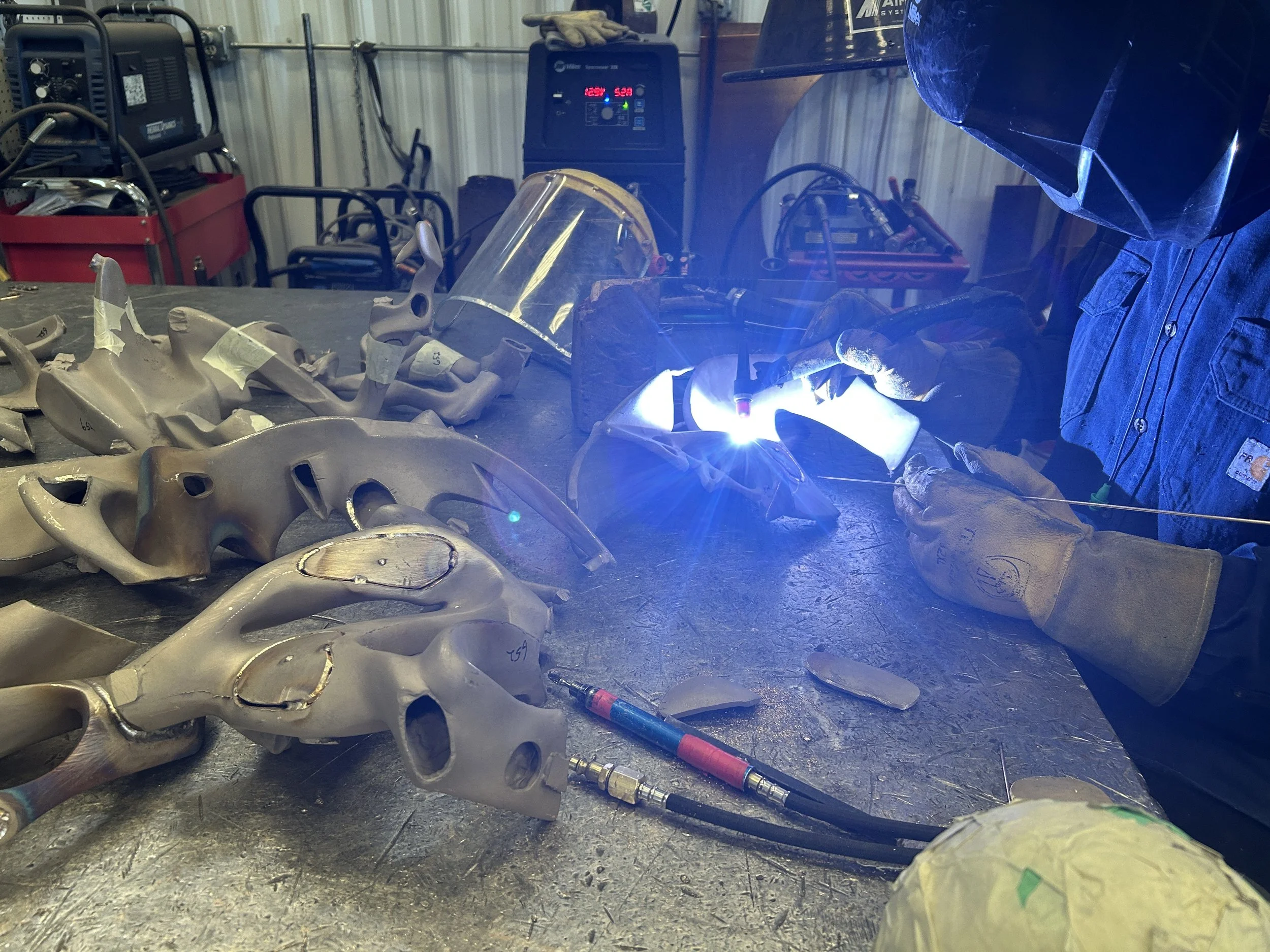 Window Welding Stage