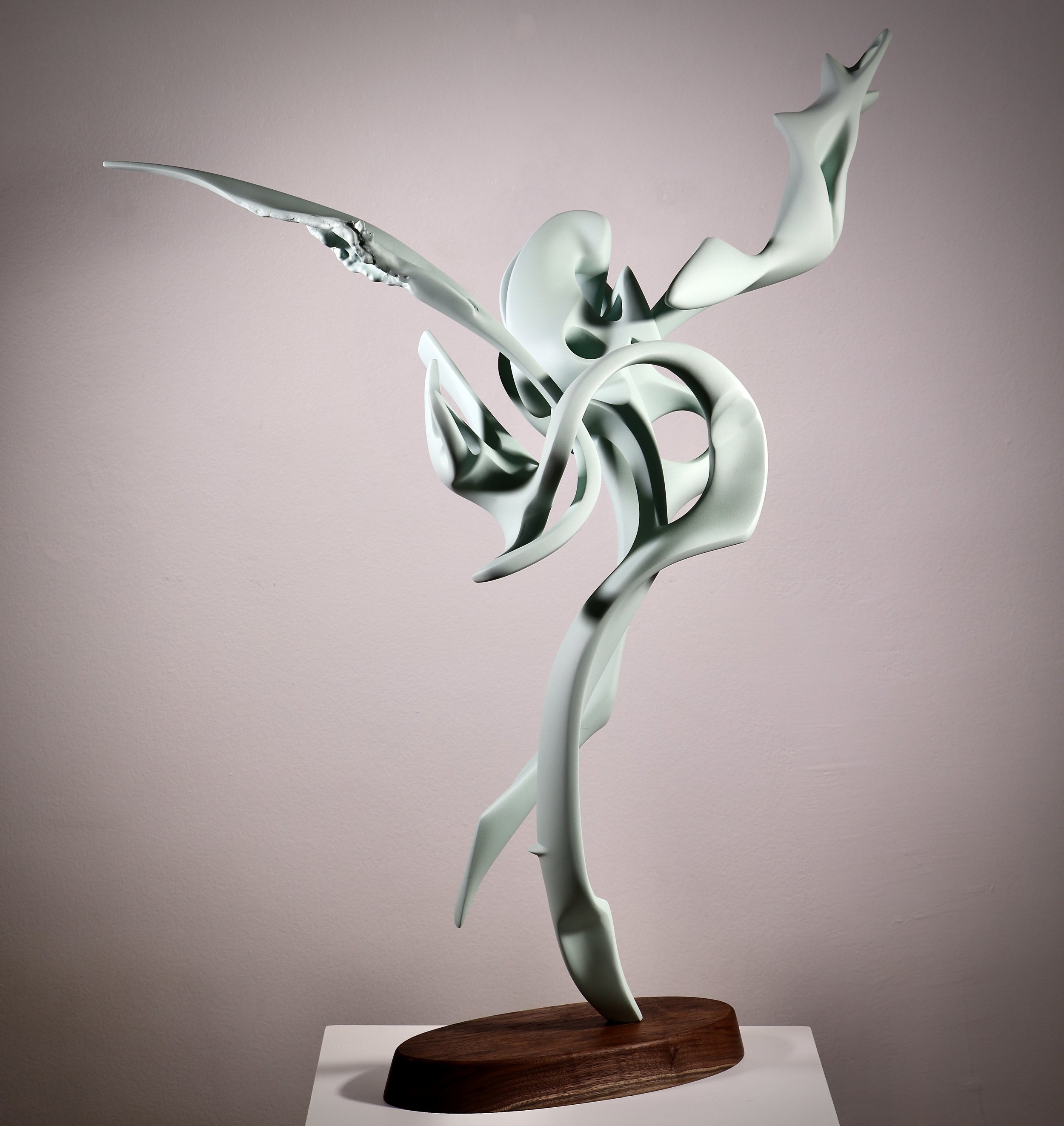 Chrysalis, steel &amp; resin