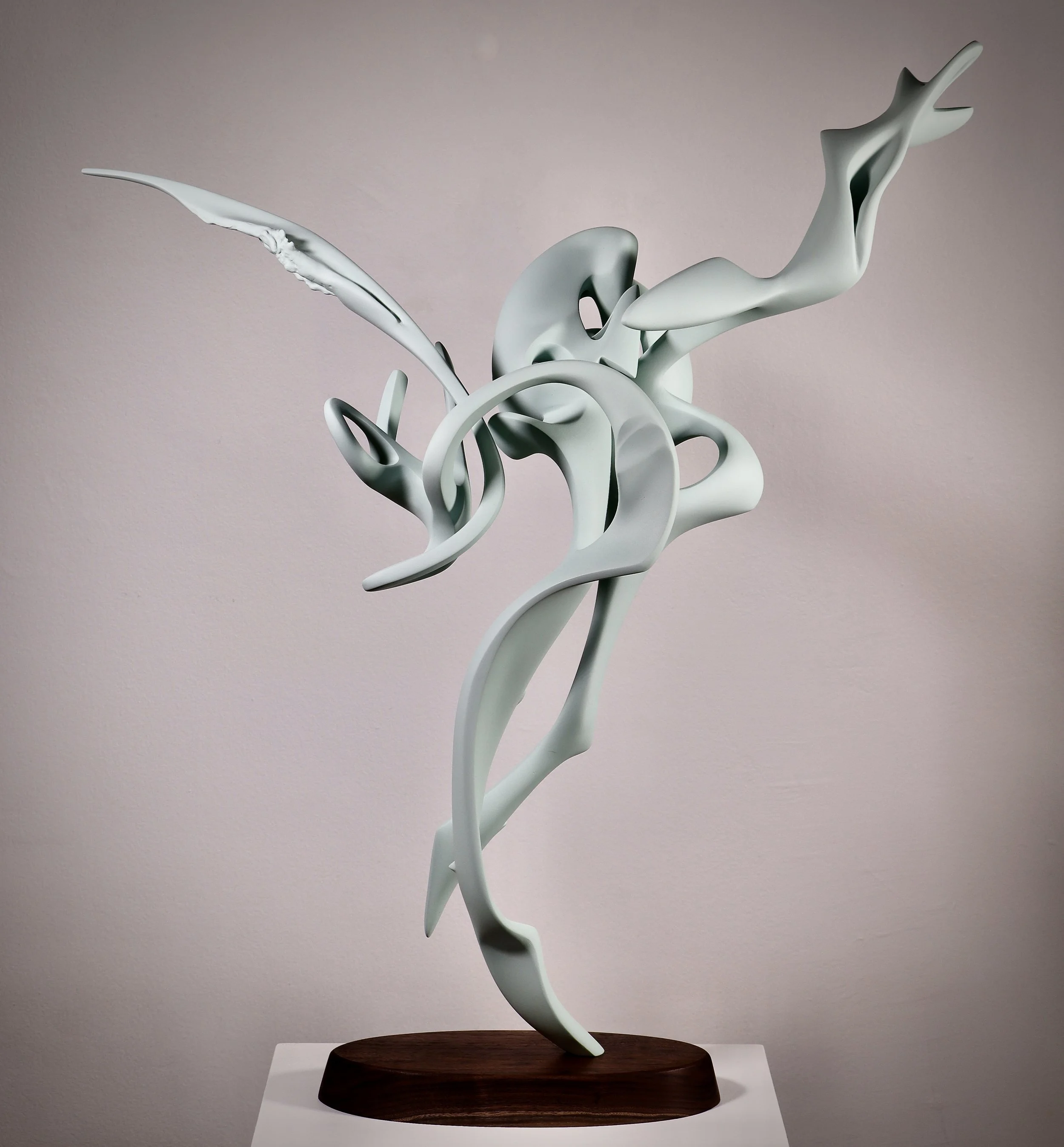 Chrysalis, steel &amp; resin