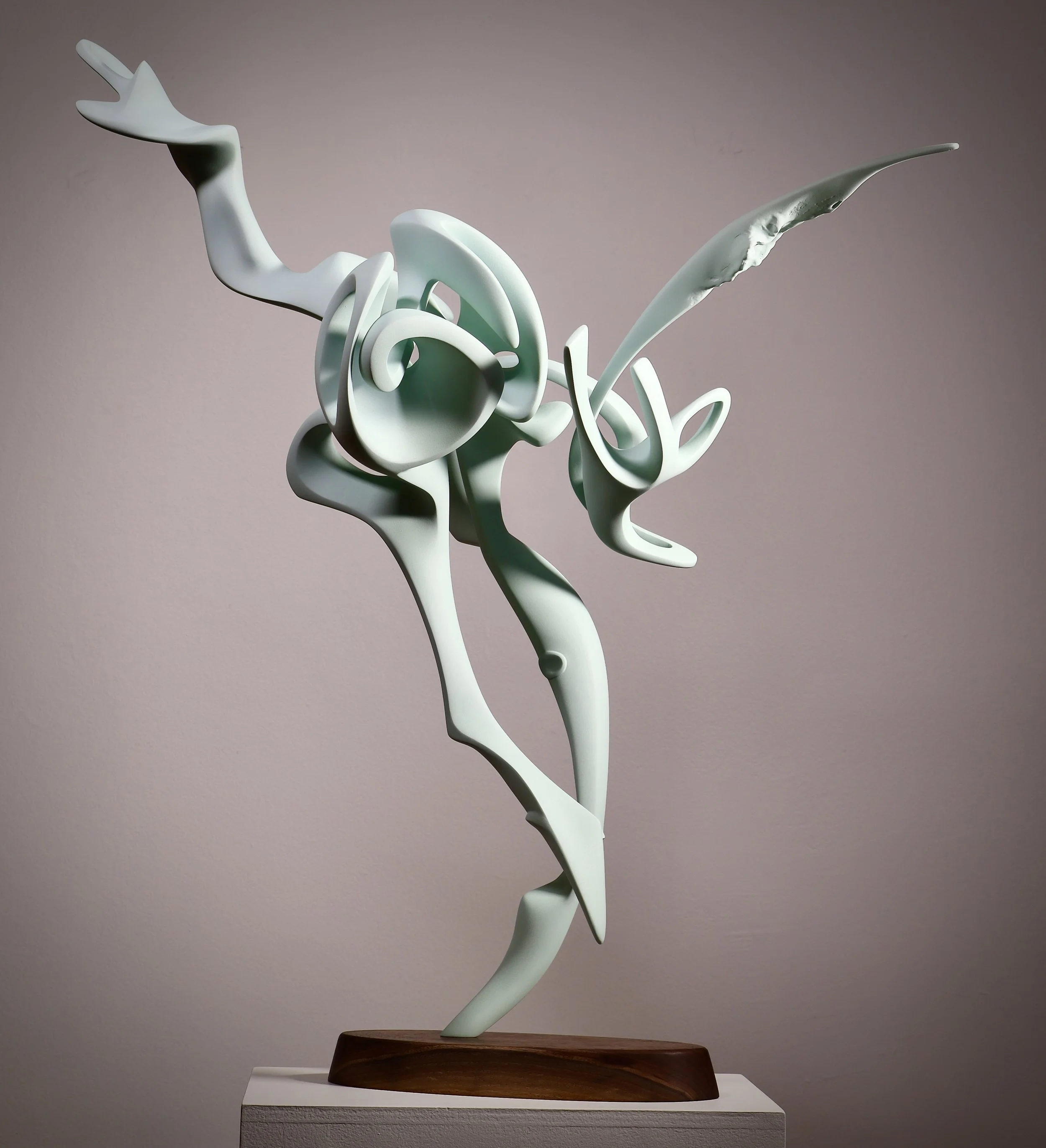 Chrysalis, steel &amp; resin