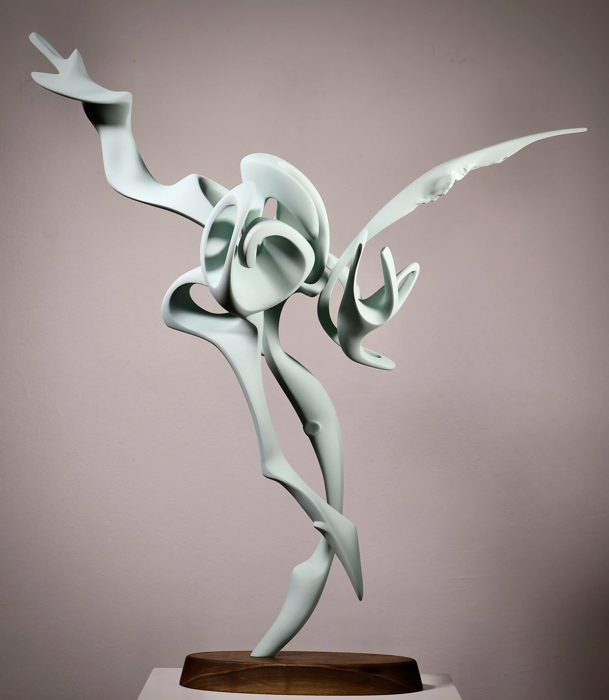 Chrysalis, steel &amp; resin