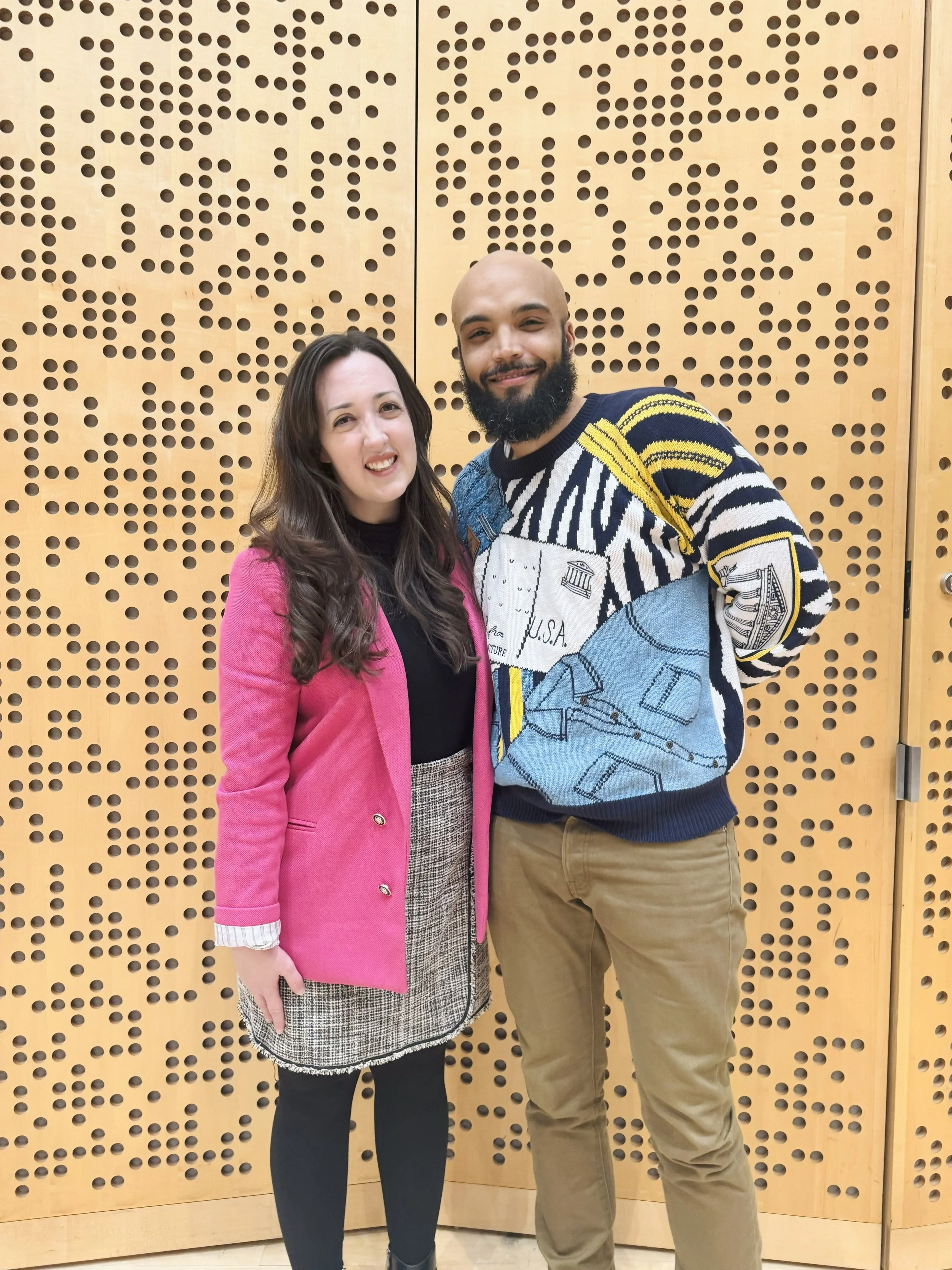 With Composer Dr. Marcus Norris