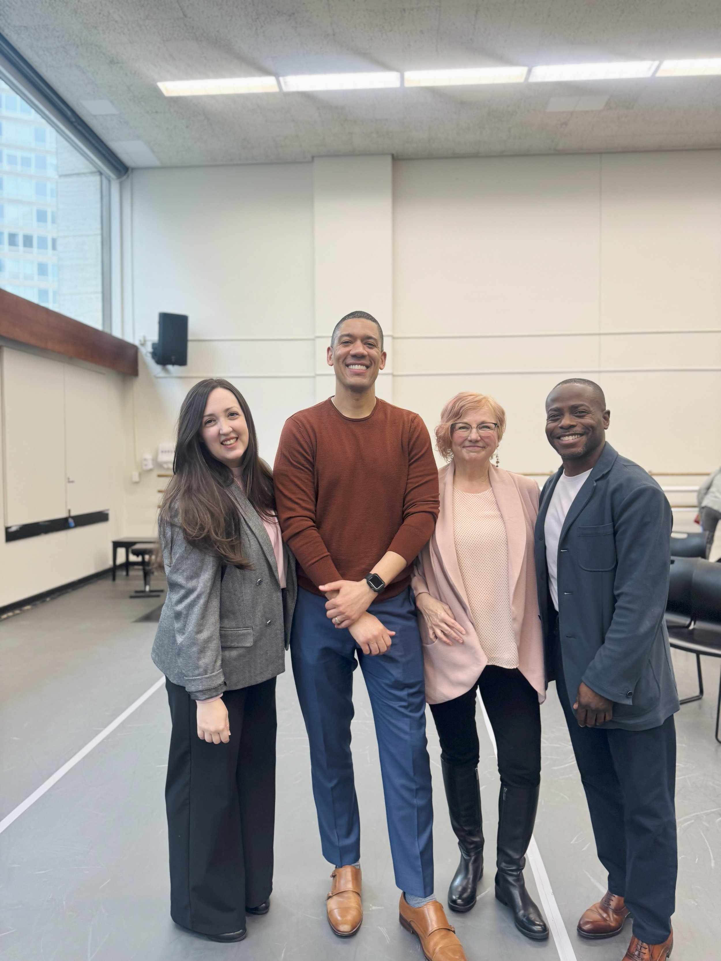 With Weston Sprott, Anthony McGill, Conni Ellisor at MAP