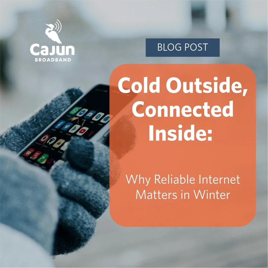 Cold Outside, Connected Inside: Why Reliable Internet Matters in Winter