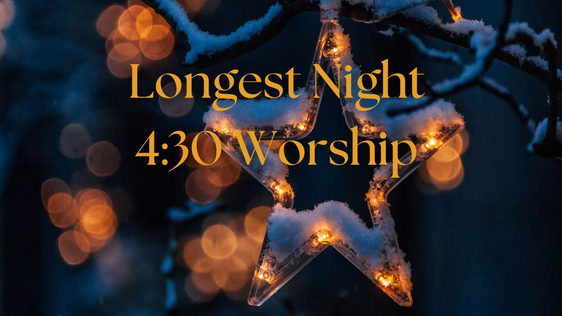 Longest Night Service