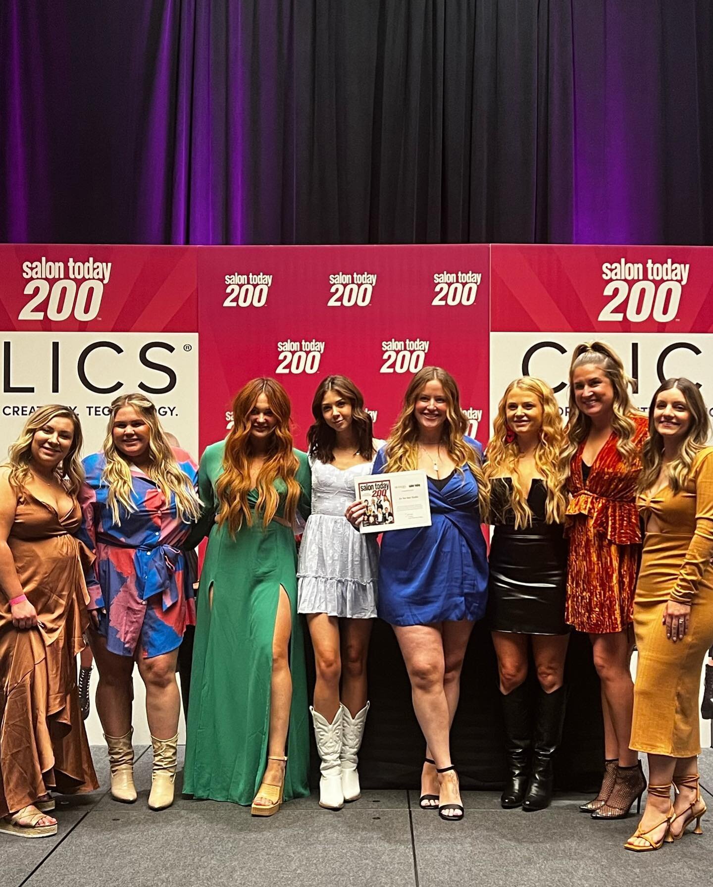 Team Six Ten had the absolute best time celebrating being named a Top 200 Salon by Salon Today Magazine.

It was such an honor and we wish our entire team would have been able to attend to help us accept this award but, there is always next year!

On