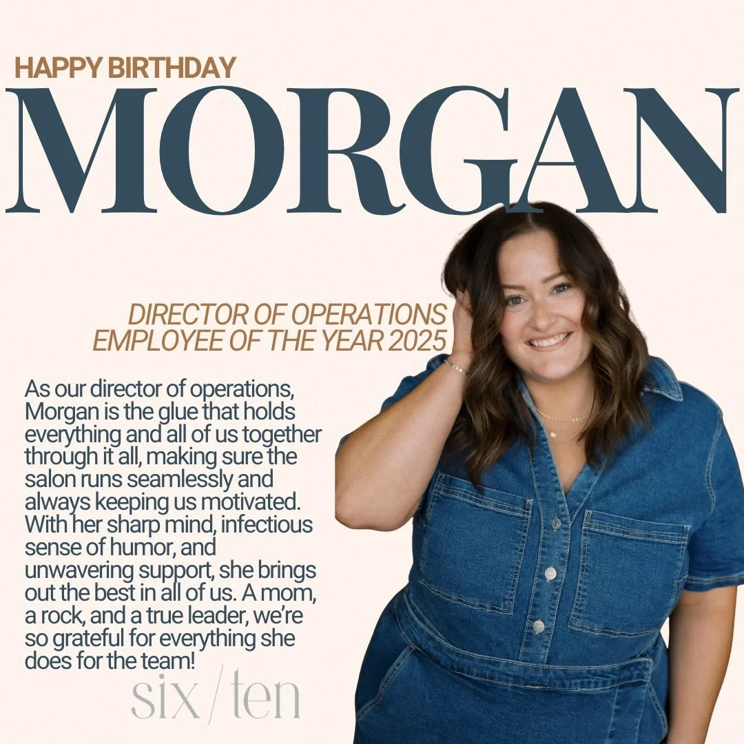 Happiest of birthdays to our Director of Operations &amp; Employee of the Year 2025 Morgan!!! 🤍✨