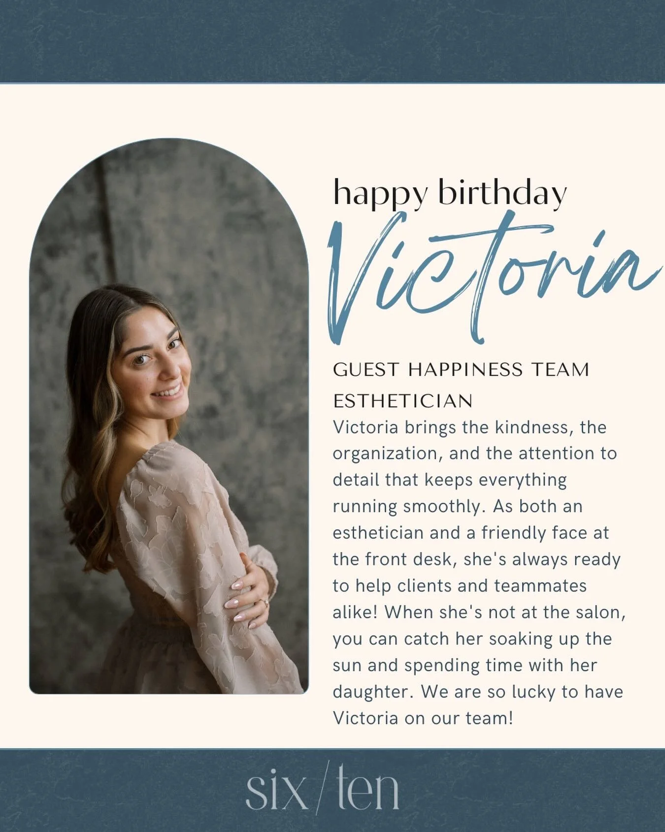 Join us in wishing our gal Victoria the happiest birthday ever! 🫶🏻🩵