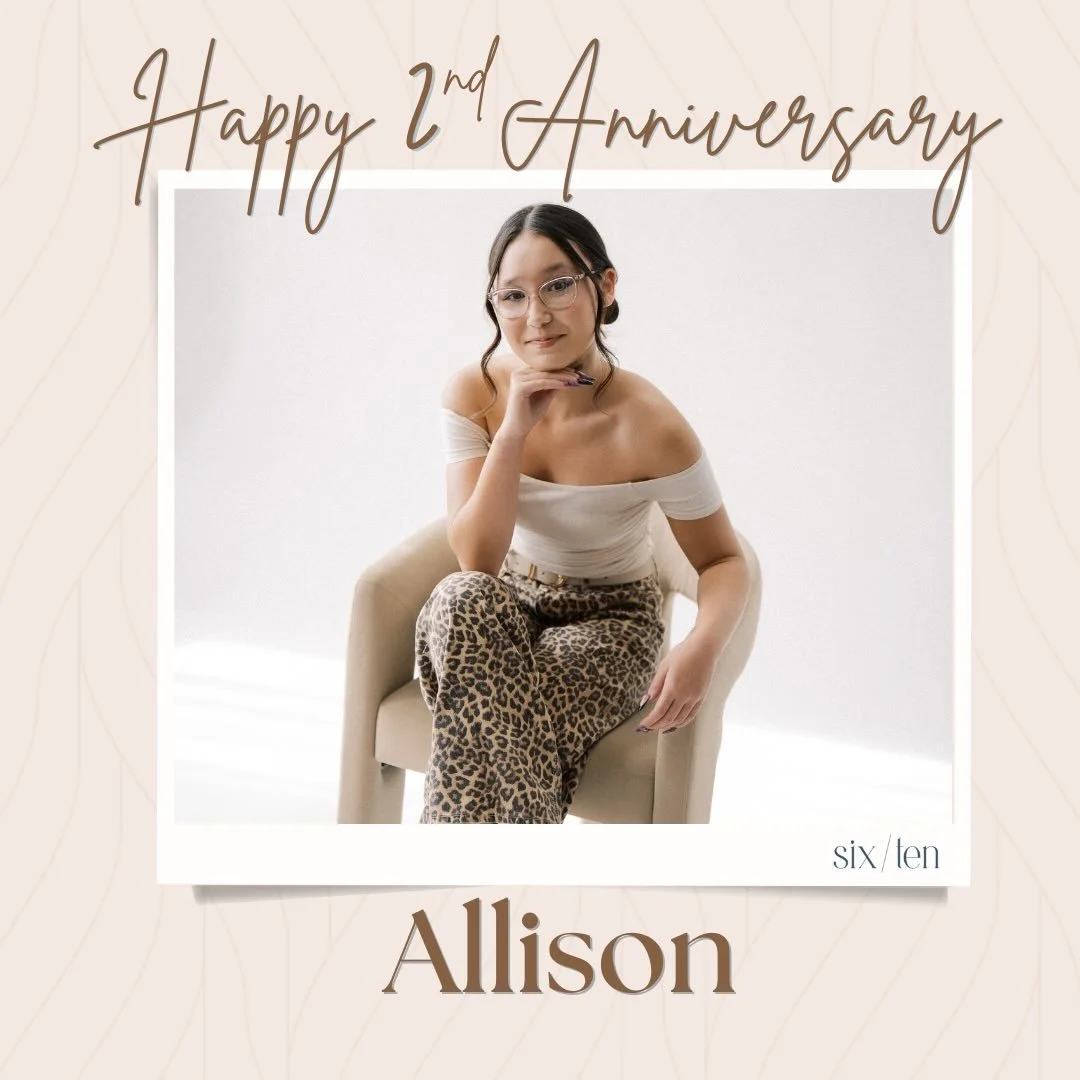 Cheers to two incredible years with our girl Allison! To many more 🫶🏻✨🤍