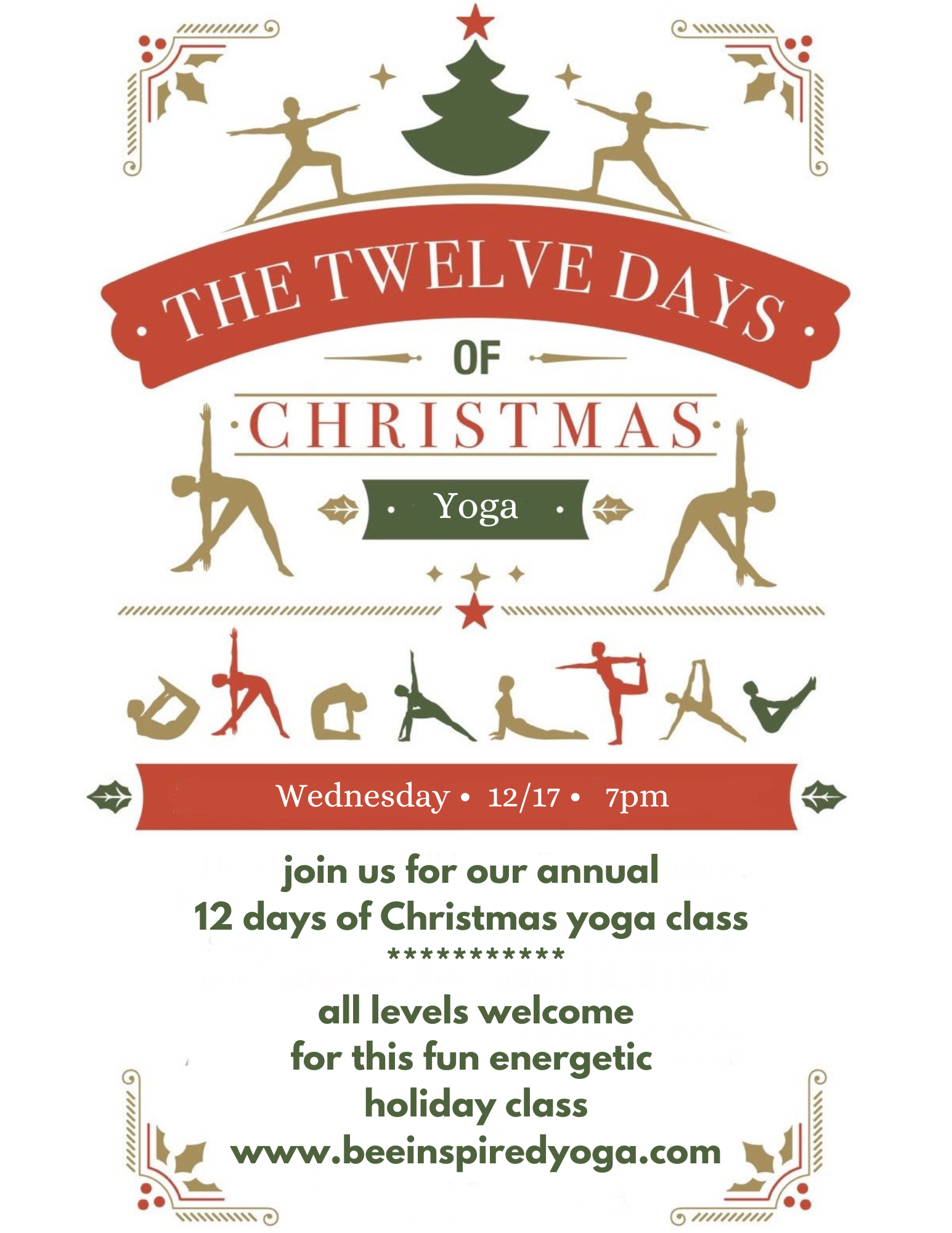 12 days of yoga