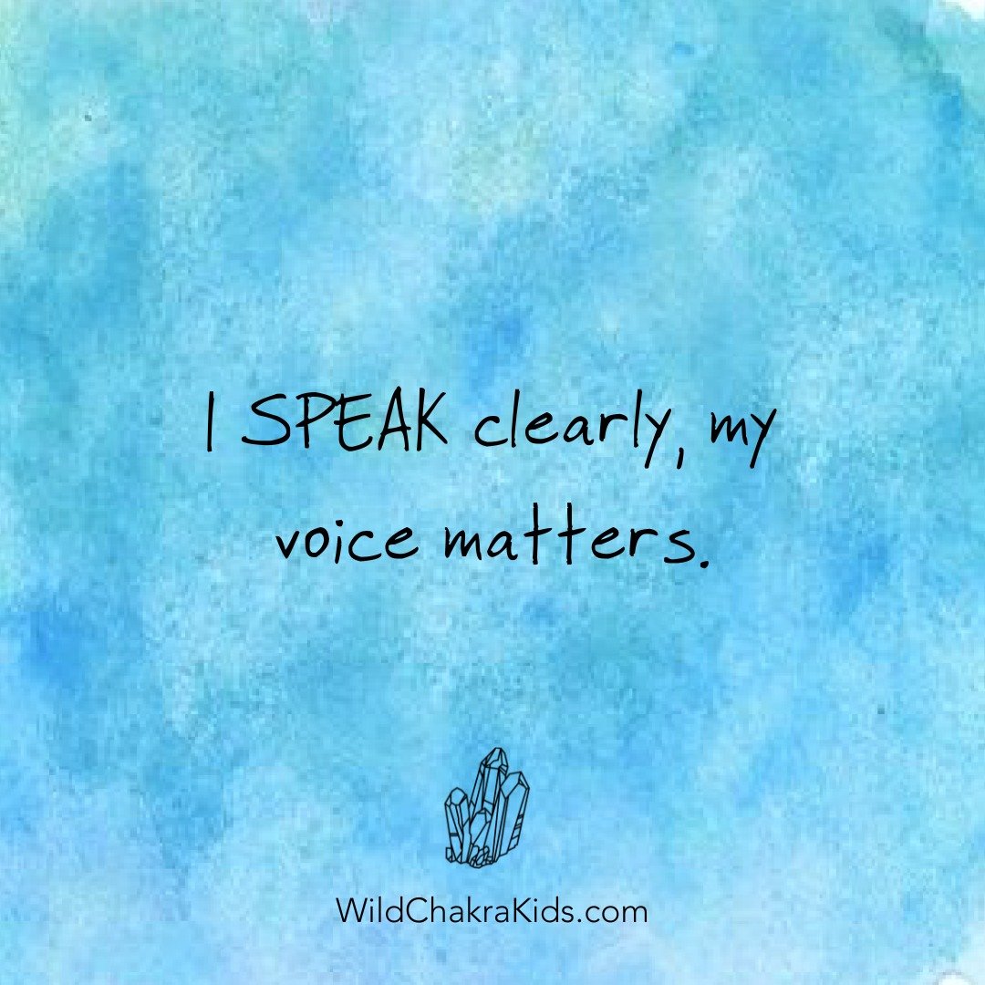 🌟 Speak your truth! 🌟 Your voice is powerful, your words are important, and the world is listening. Whether your a parent, a child, or embracing your inner child your voice matter! 💙✨🌈🖍

At Wild Chakra Kids we value what you have to say, our col