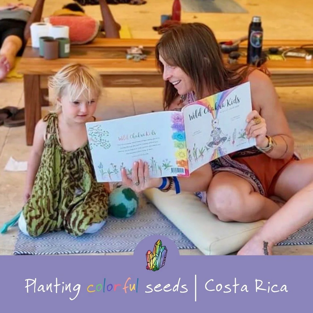 Thank you @janna.skyoga for planting colorful seeds at @awakeuvita in Costa Rica! 🌈🖍🌱 We look forward to seeing all your colorful creations with your daughter 😊 Tag us using our hashtag #wildchakrakids !
-
-
-
-
-
-
#positiveparenting #empowering