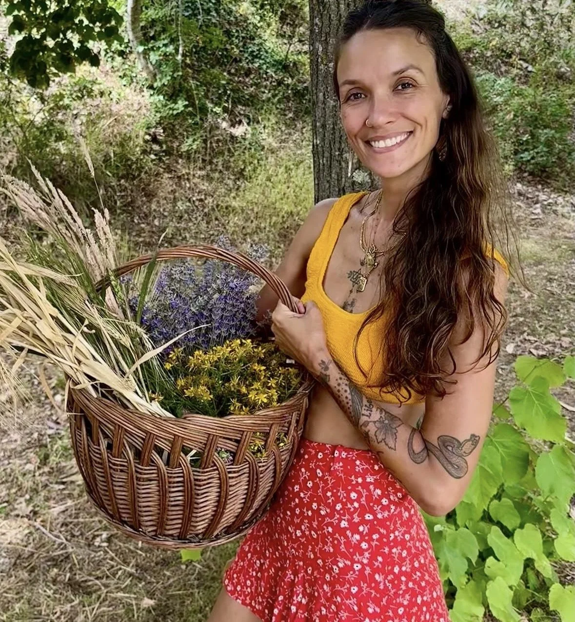 Sarah Wu - wild chakra kids nature connection herbs 