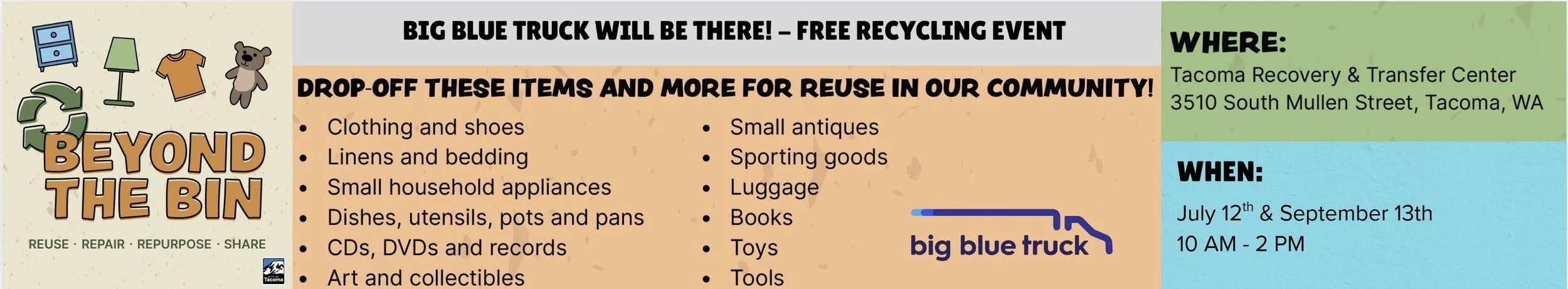 Beyond The Bin Recycling Event