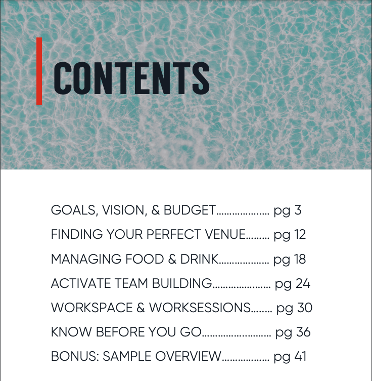 The Ultimate Company Retreat Planning Guide