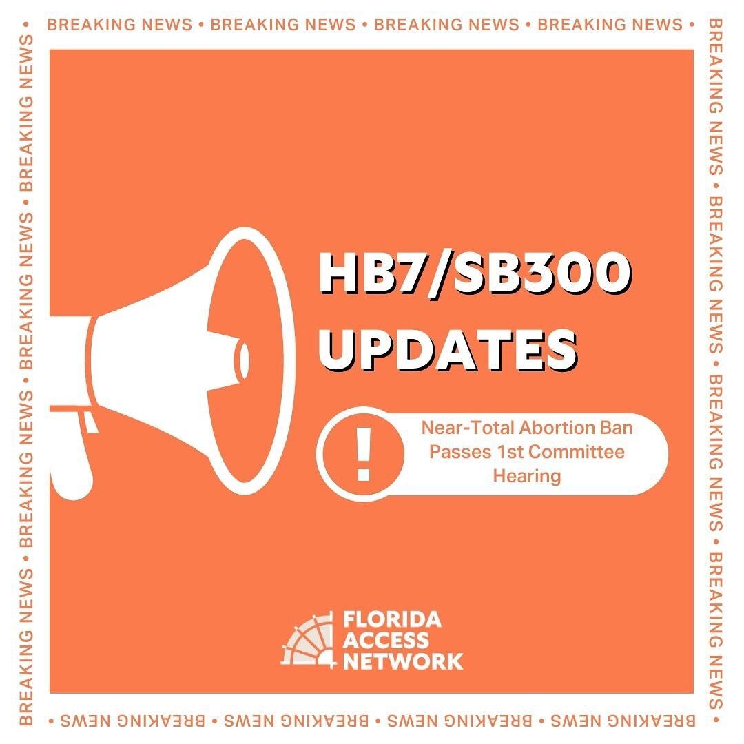 Today HB7, a near-total abortion ban had its first hearing and it passed. We are waiting on one more hearing. Please, please, PLEASE contact your legislators and let them know that WE DESERVE BETTER!