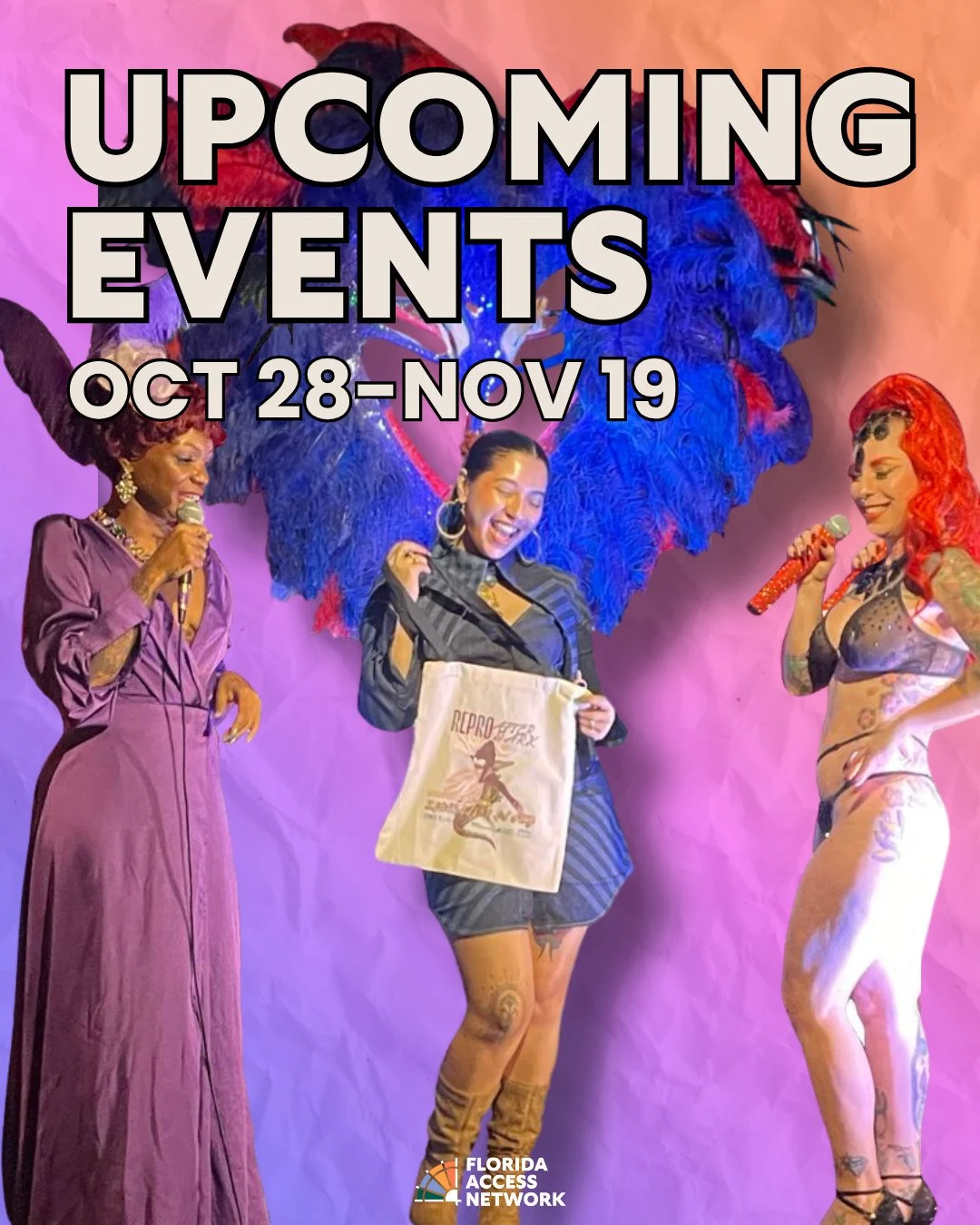 Good morning babes - your weekly events flyer drop is here✨ We've got some incredible events cooking up, and we can't wait for y'all to join us! Scroll thru for our events thru mid-November and don't forget to sign up. Links can always be found on ou