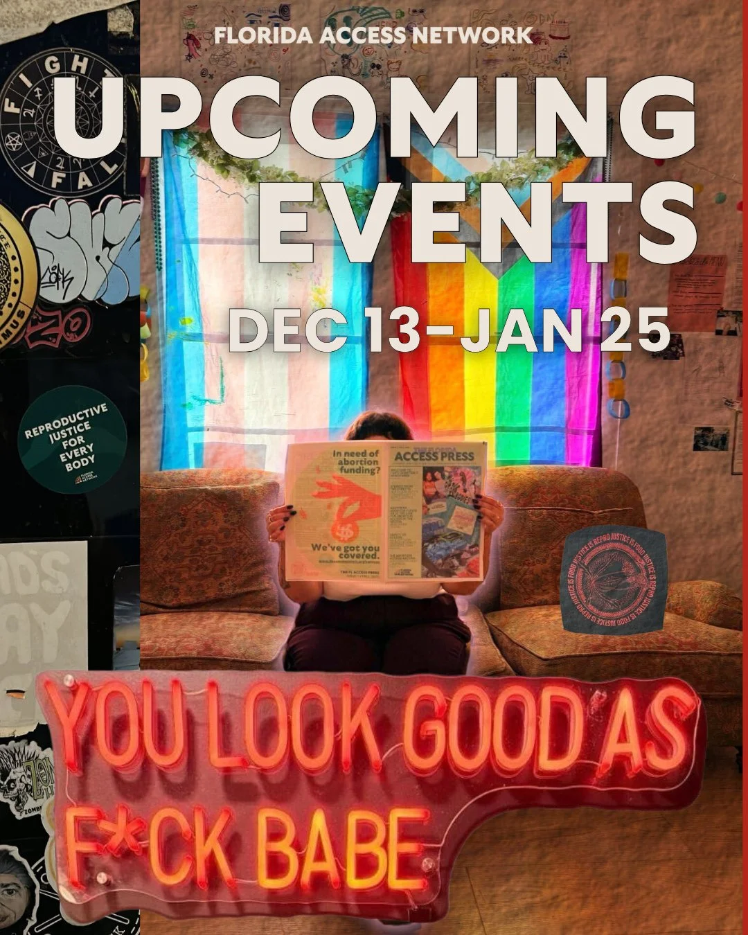 It's our LAST events carousel of the year - can you believe it?! Time can feel so unreal sometimes 😵&zwj;💫 but when we recenter, we can recognize and celebrate another year standing strong in the south for abortion access 🥳❤️&zwj;🔥🎉💪📆 We've st