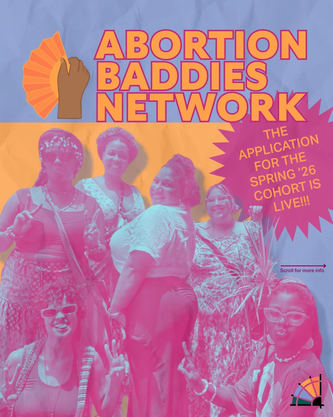 🚨BADDIES ALERT🚨 The Abortion Baddies Network '26 application is LIVE! ⁠
⁠
It's the moment many of ya'll have been waiting for... The 2026 Abortion Baddies Network Cohort application is live!! We've shaken the program up this year and are now expand